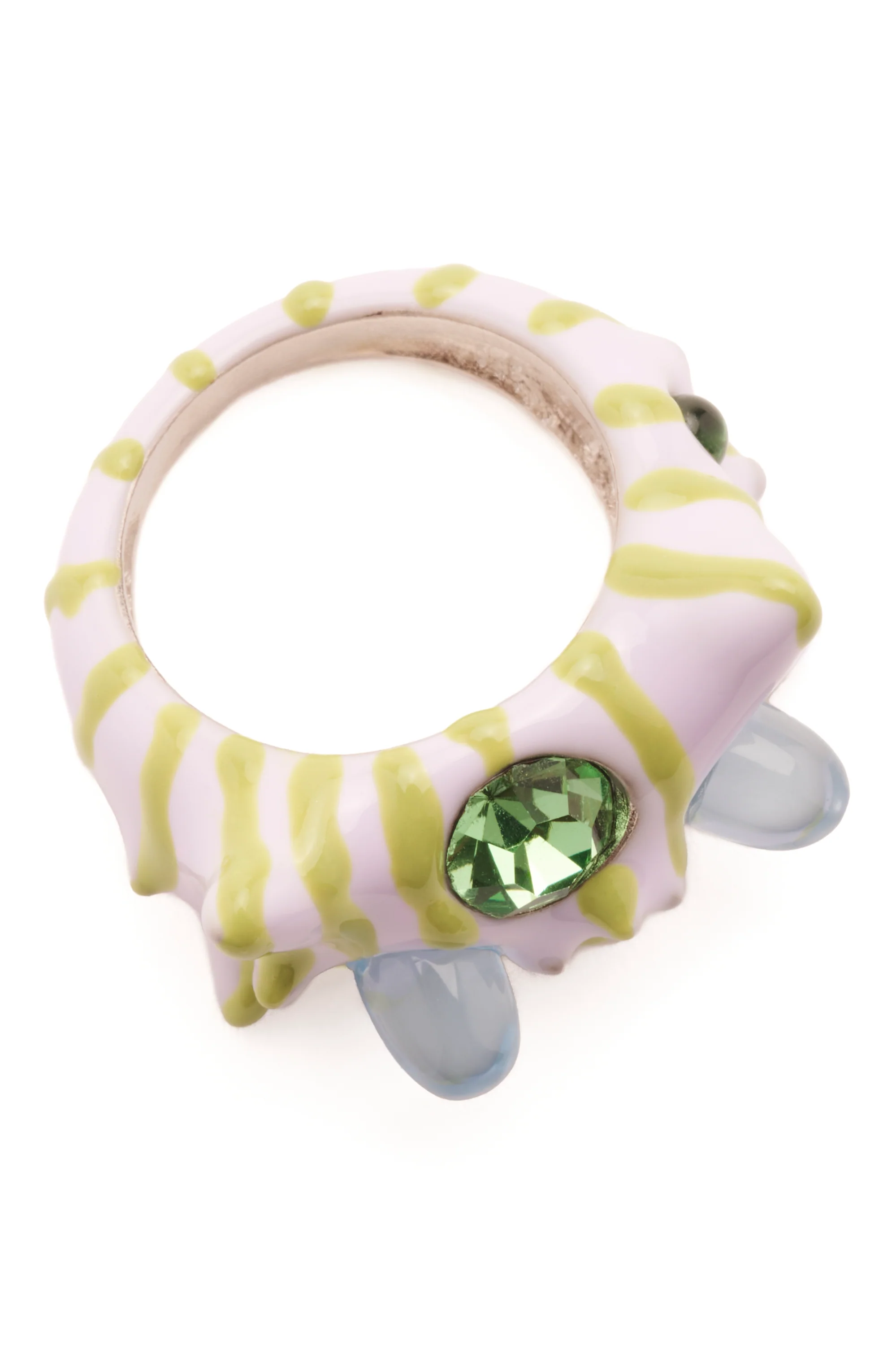 LILAC STRIPE ALIEN RING - Image 3