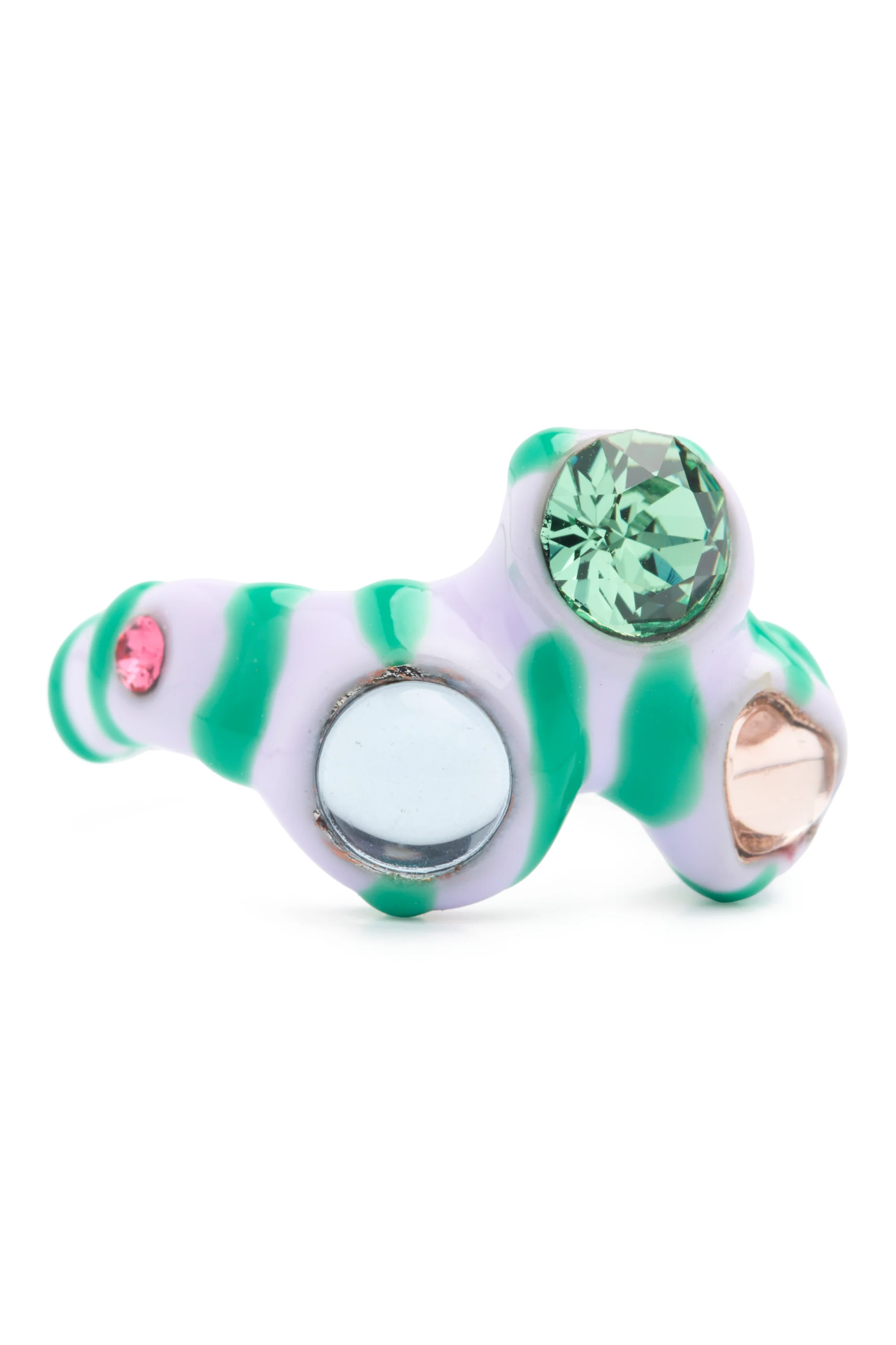 LILAC STRIPE FLORENCE RING - Image 3