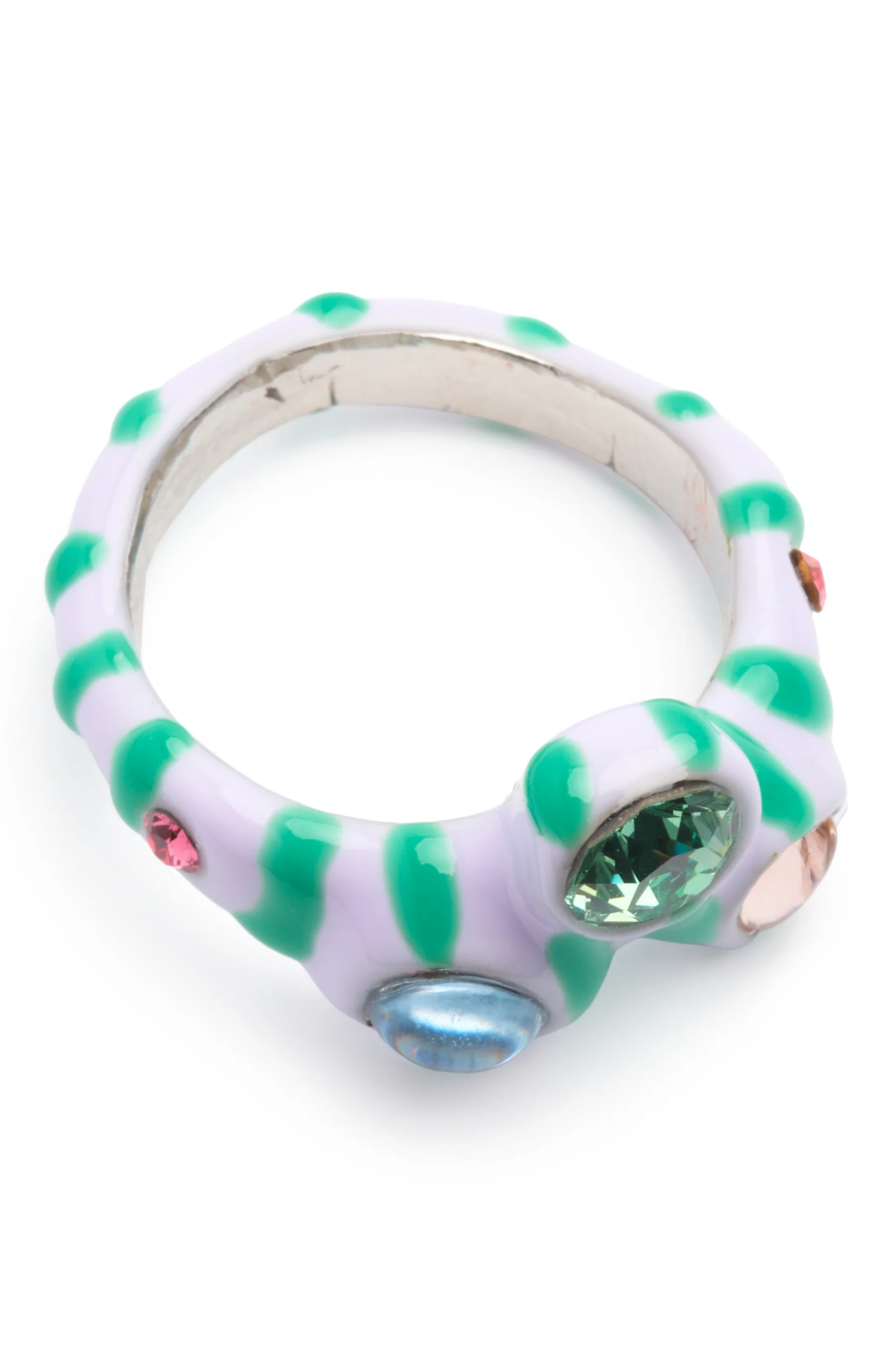 LILAC STRIPE FLORENCE RING - Image 4