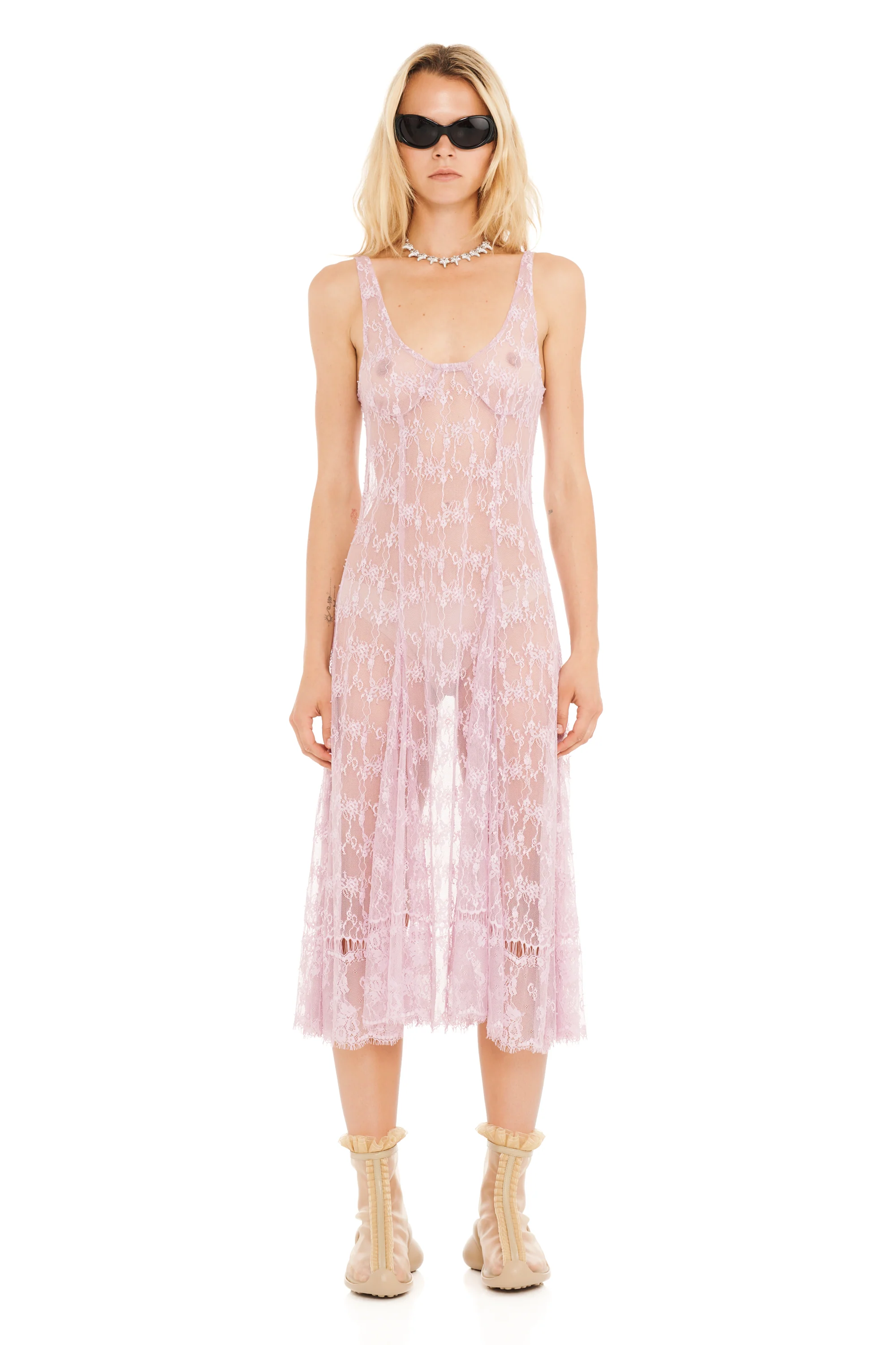 MAUVE PAMELA DRESS - Image 6