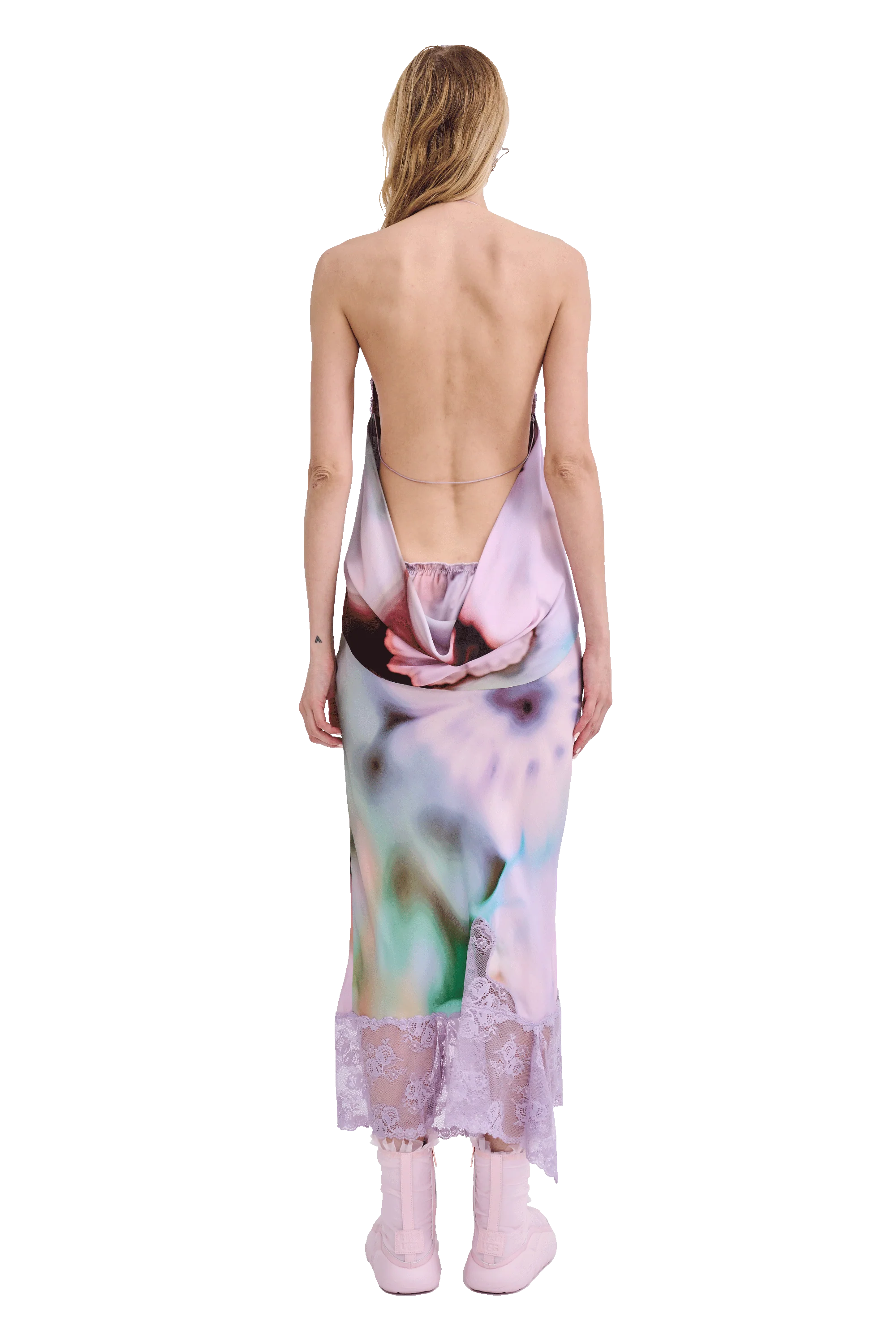 MOLD COURT SLIP DRESS - Image 5
