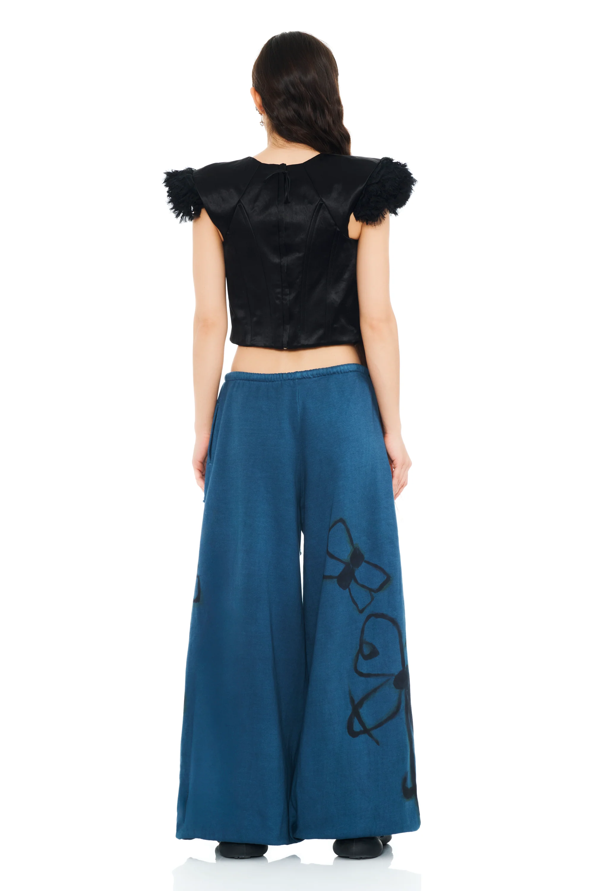 NAVY BUG BALLOON SWEATPANT - Image 5