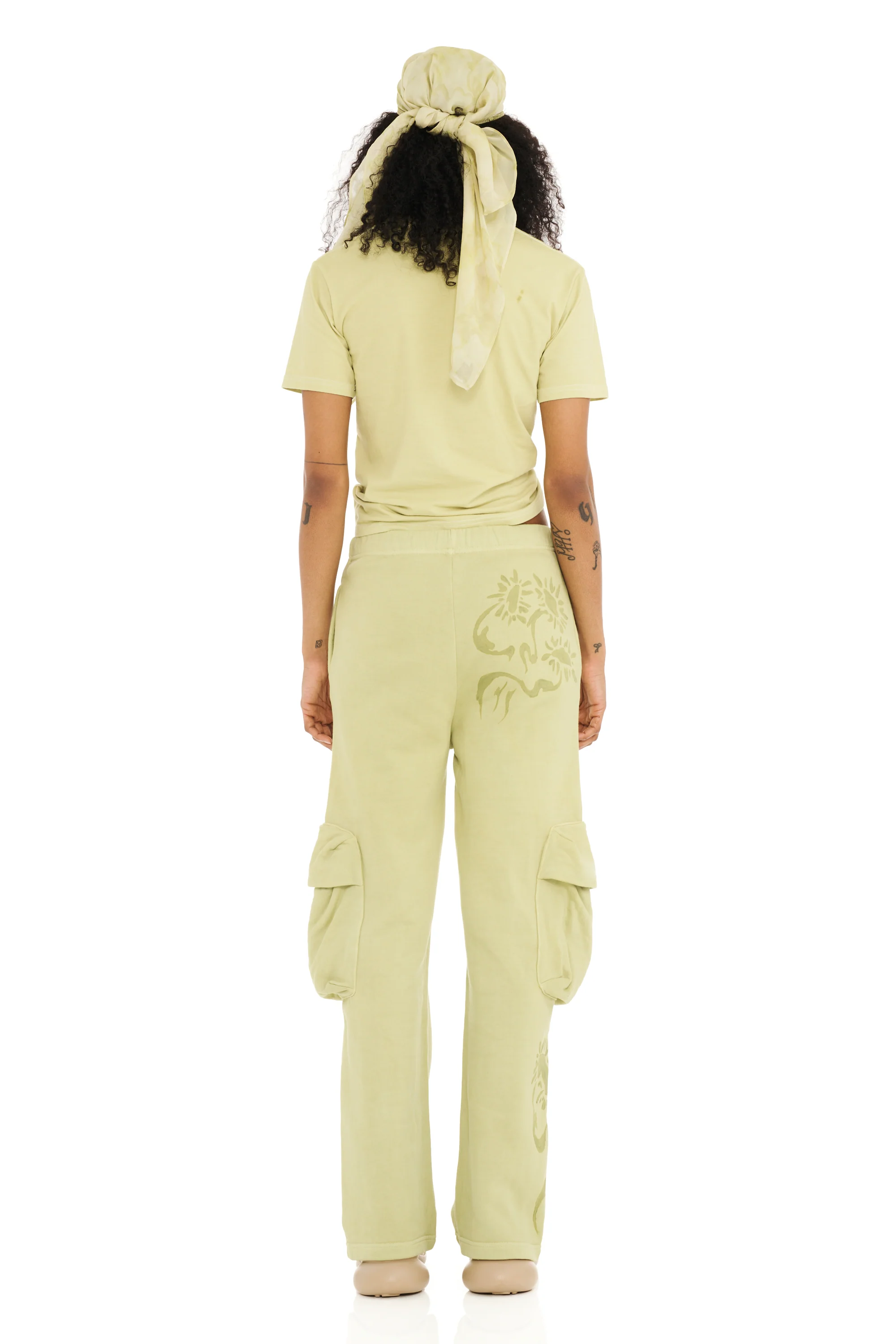 OLIVE DAISY CARGO SWEATPANT - Image 5