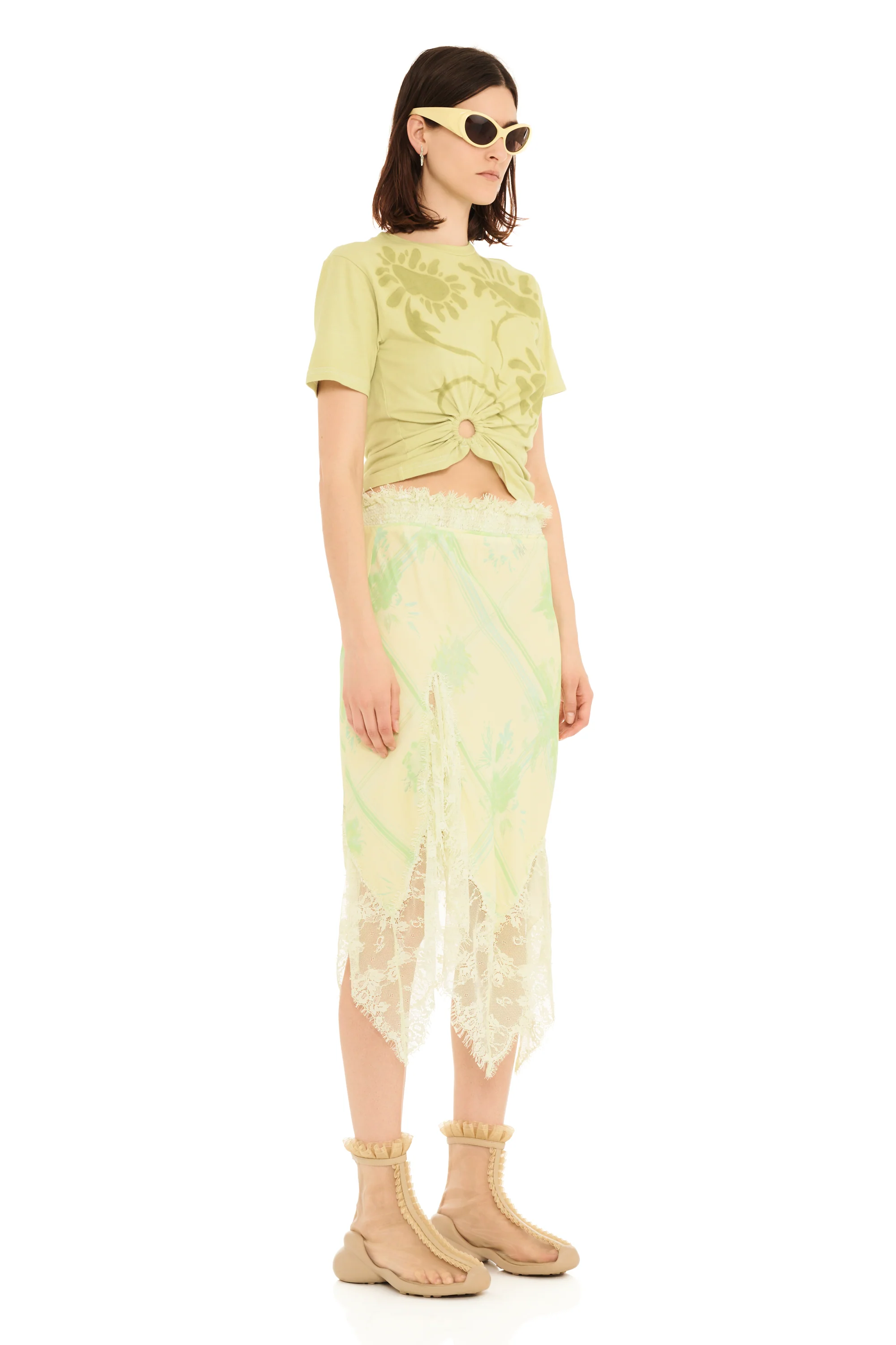 OLIVE DAISY RING TEE - Image 3