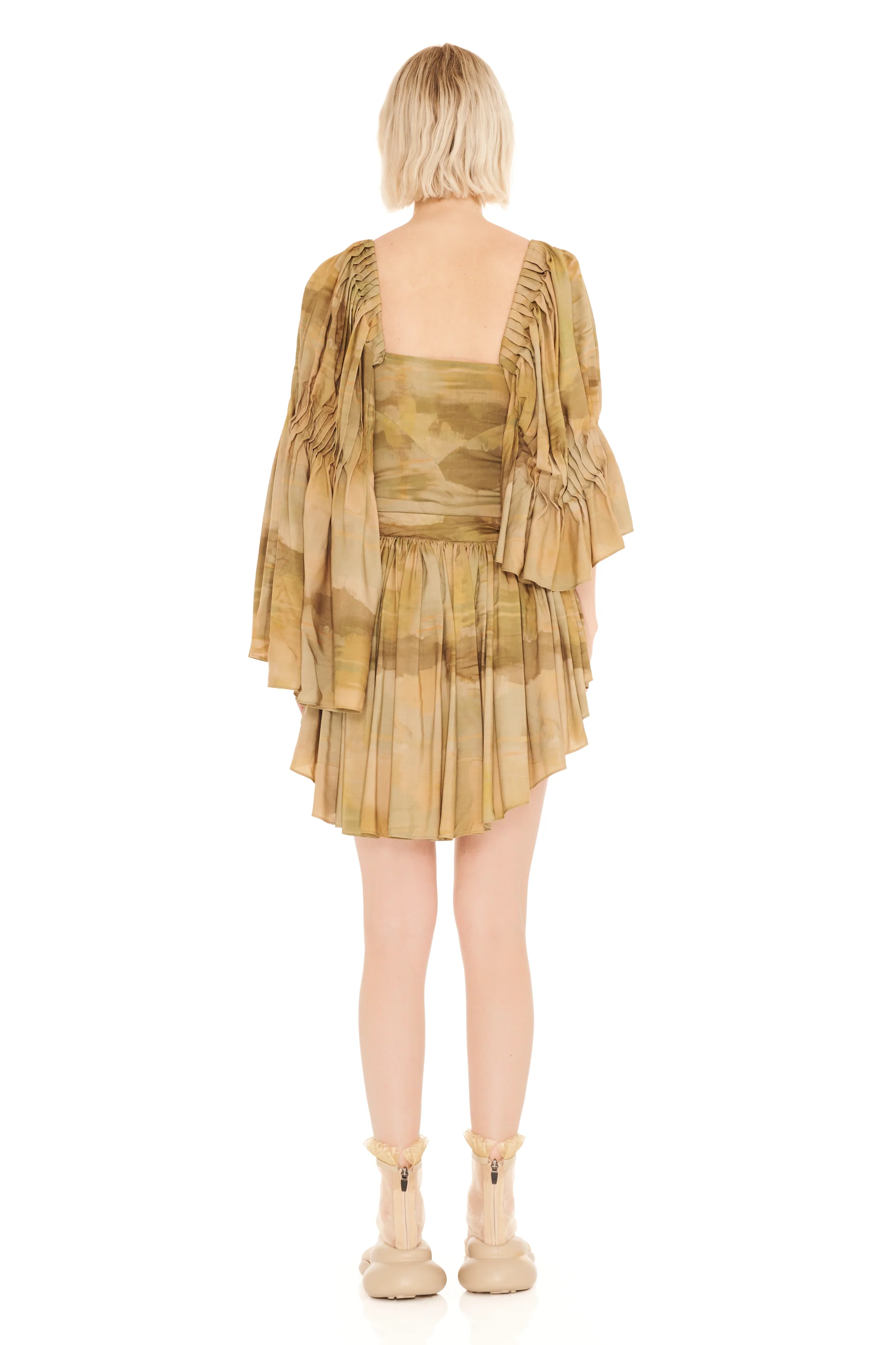 OLIVE GUA SHA HONEYSUCKLE DRESS - Image 3