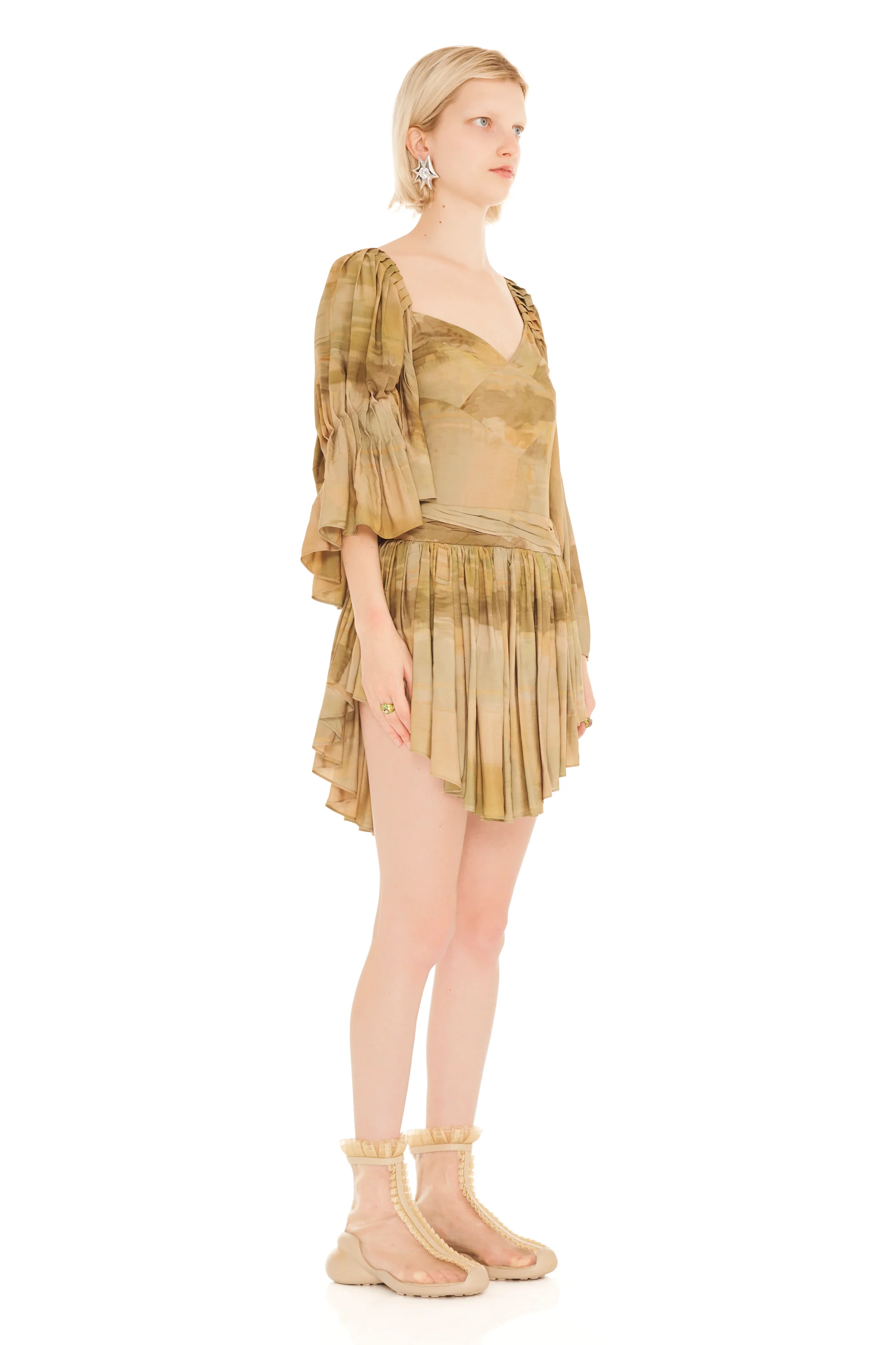 OLIVE GUA SHA HONEYSUCKLE DRESS - Image 5
