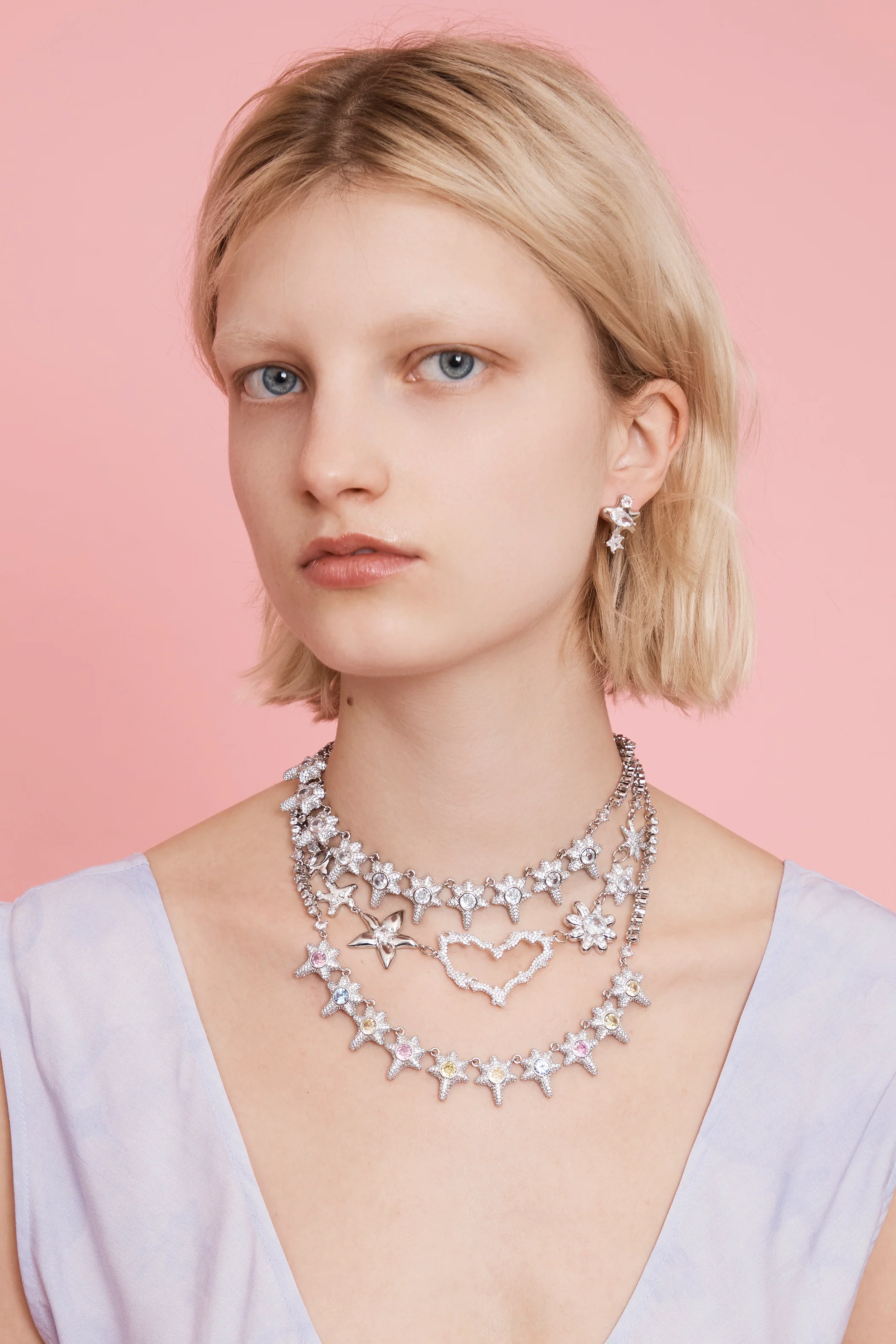 PASTEL CORAL NECKLACE - Image 4