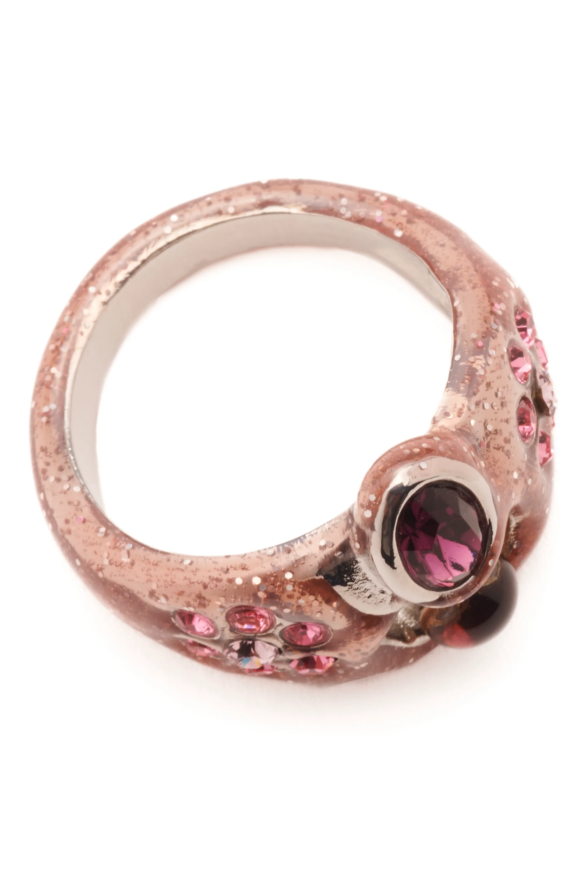 PINK METALLIC COSMIC RING - Image 3