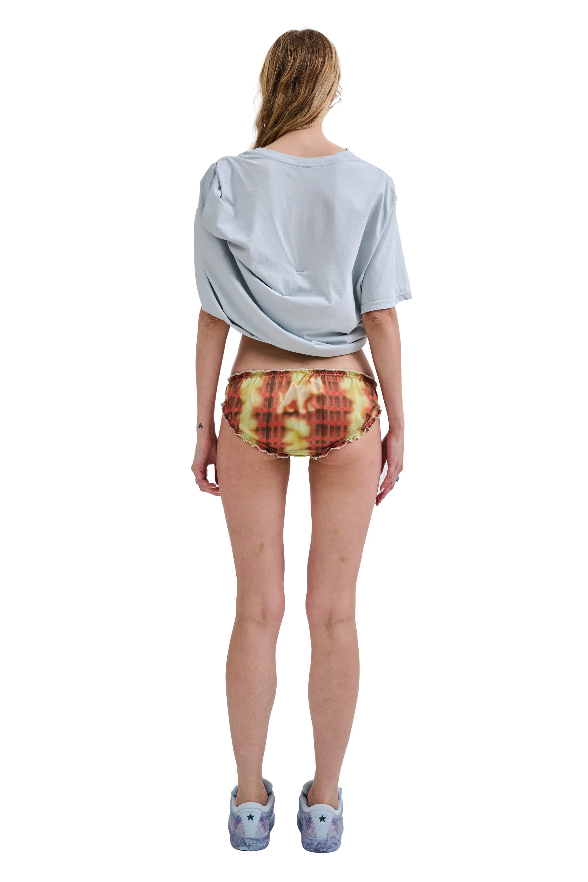 PUPPY PLAID MAGNOLIA PANTY - Image 3