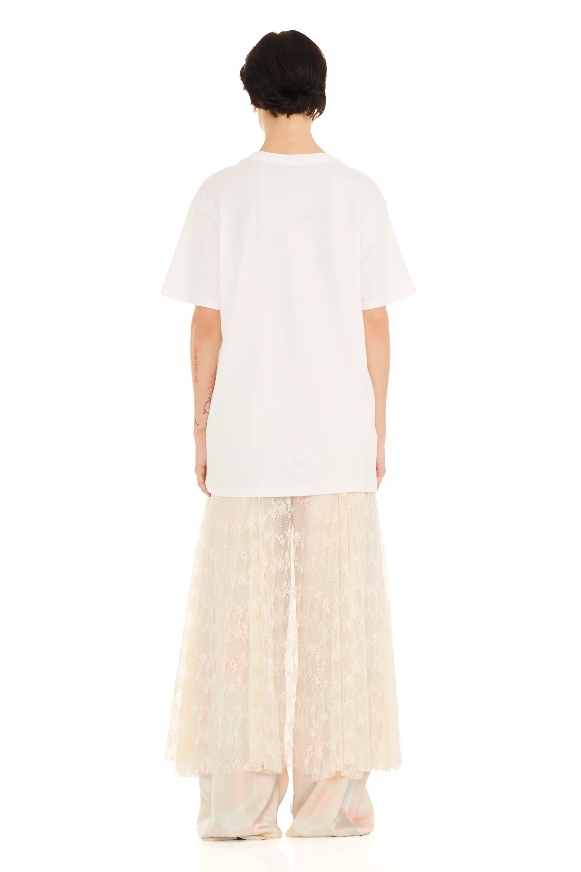 RHINESTONE FLOWER PETAL GRAPHIC TEE - Image 5