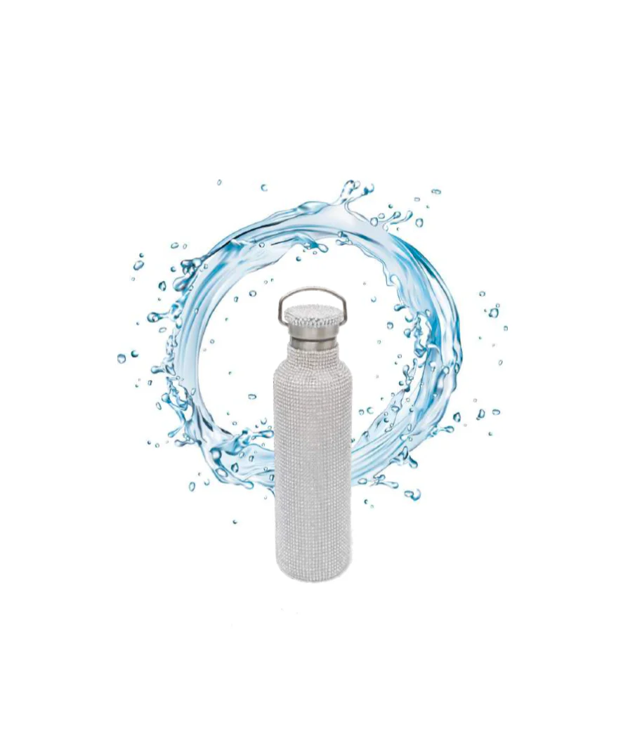 RHINESTONE WATER BOTTLE - Image 4