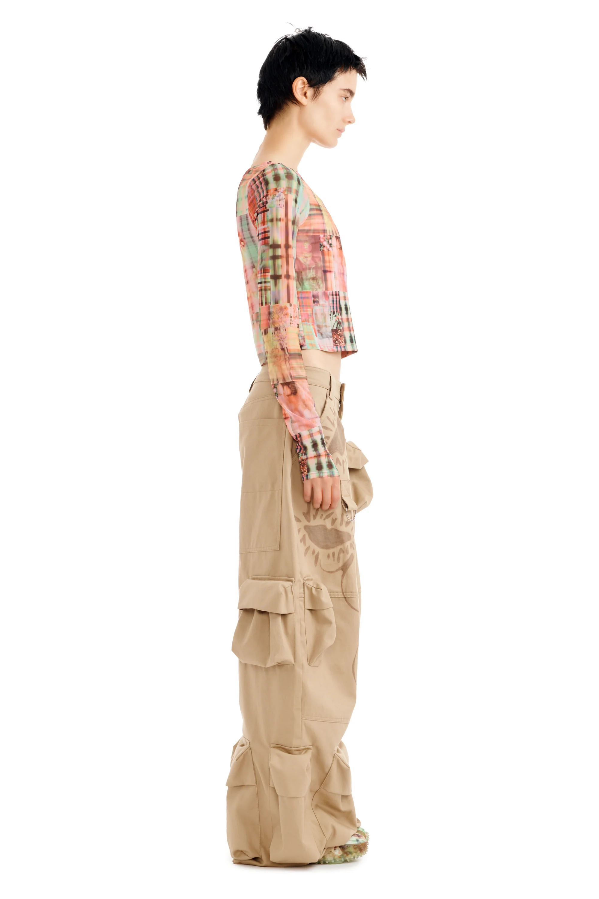 SAND DAISY GARDEN CARGO PANT - Image 6