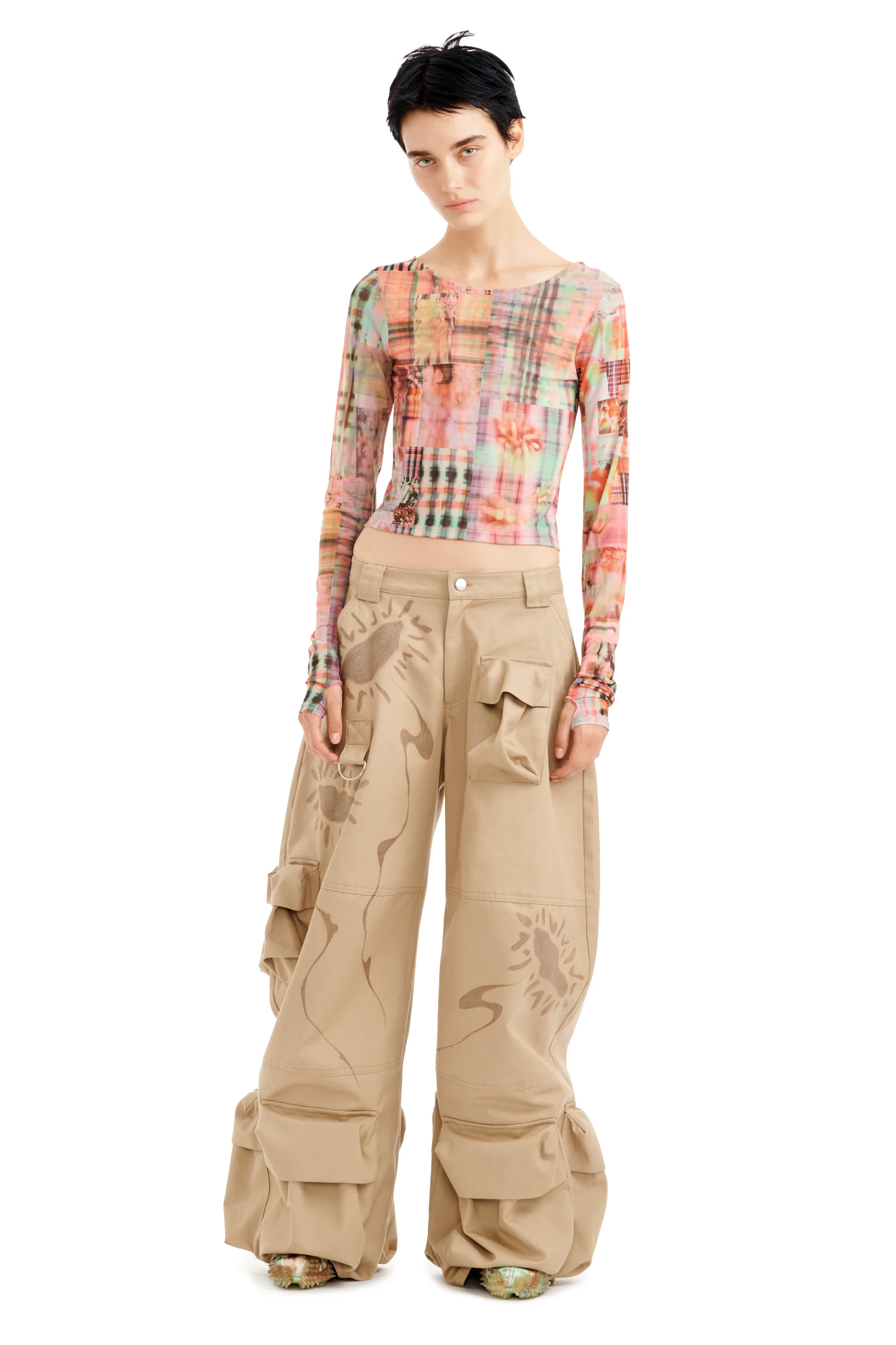 SAND DAISY GARDEN CARGO PANT - Image 8