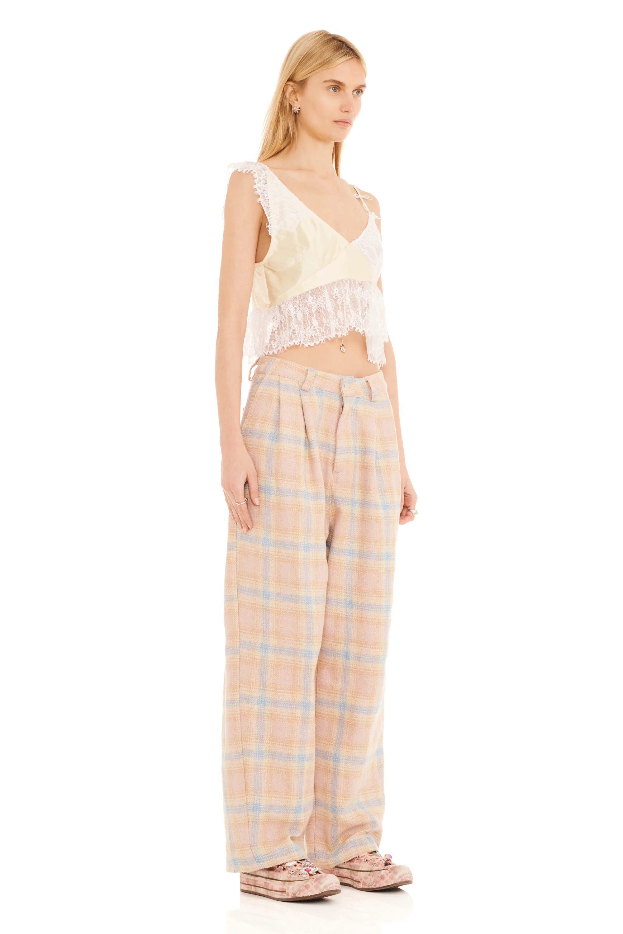 SEASIDE PLAID CATCHFLY PANT - Image 3