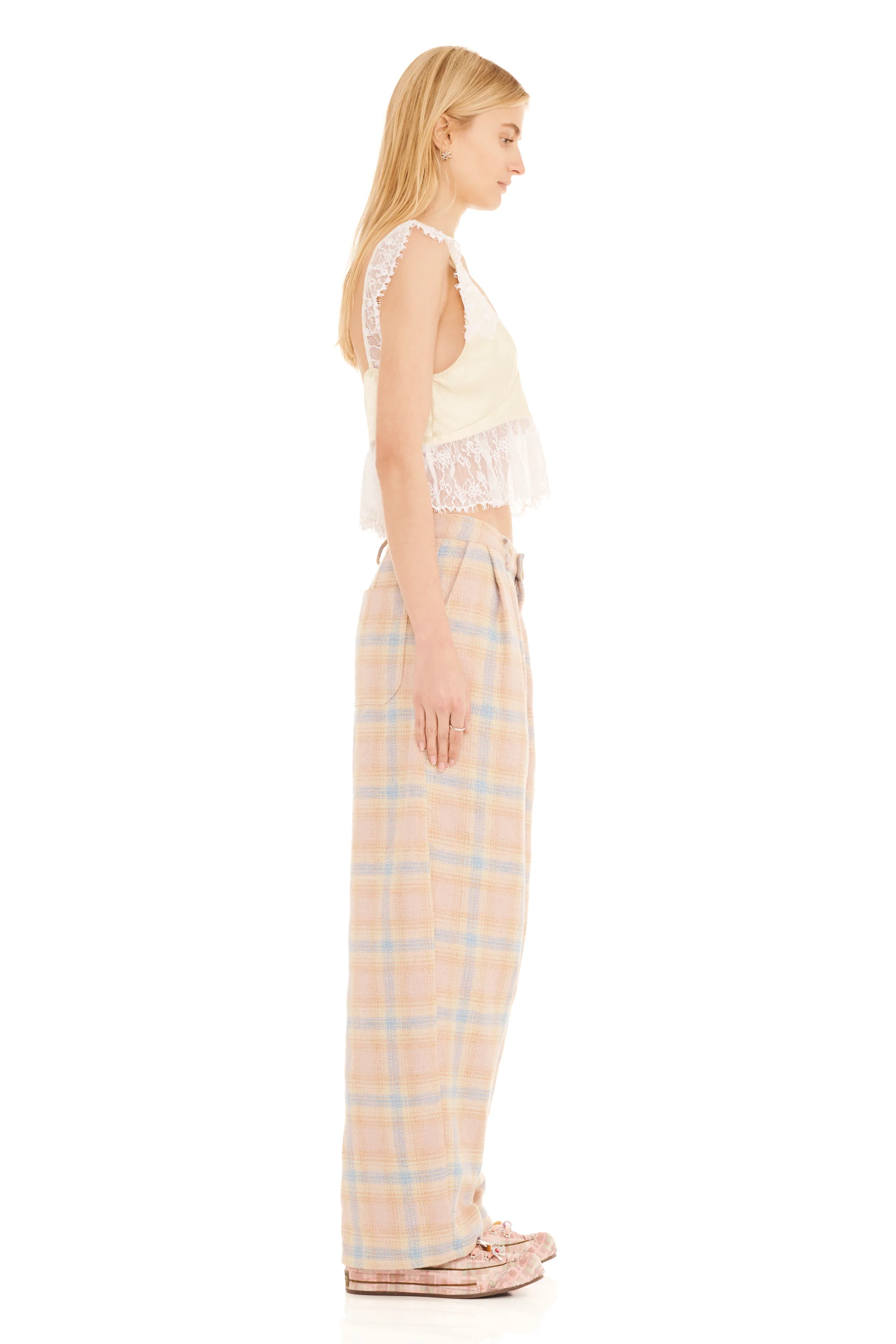 SEASIDE PLAID CATCHFLY PANT - Image 4