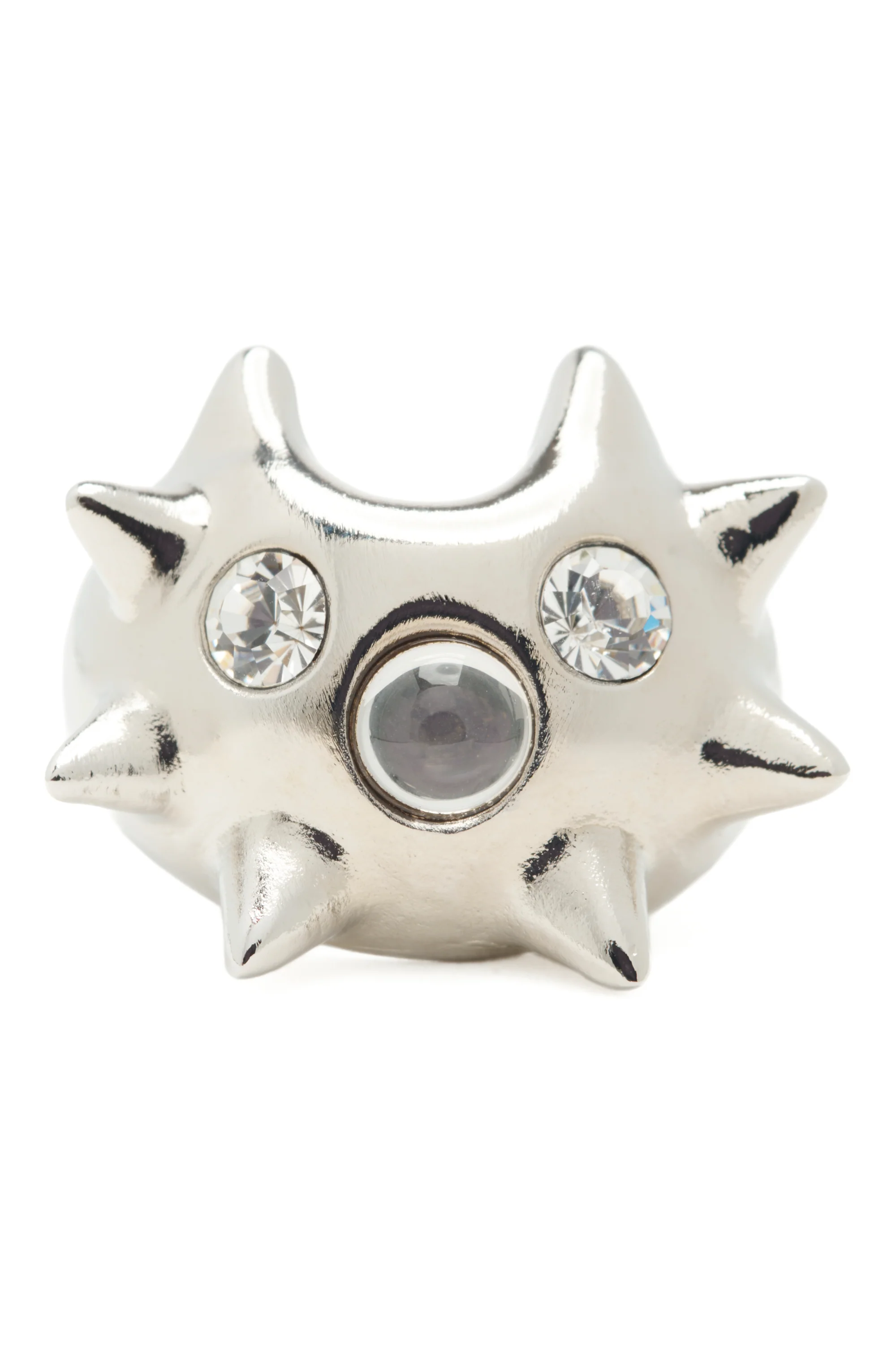 SILVER CLEAR ASTRO RING