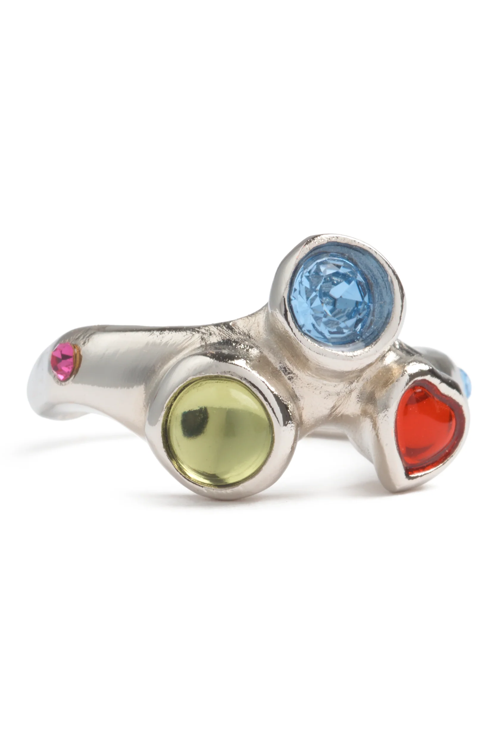 SILVER MULTI FLORENCE RING - Image 3