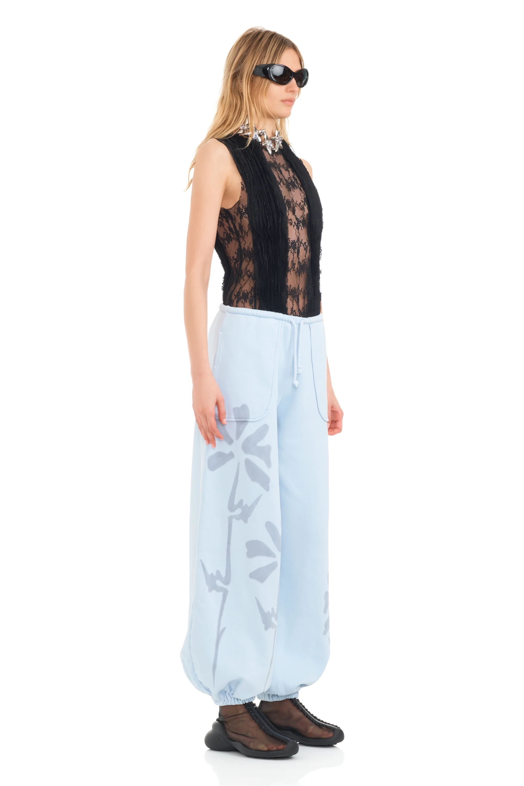 SKY FLOWERS XL SWEATPANT - Image 3