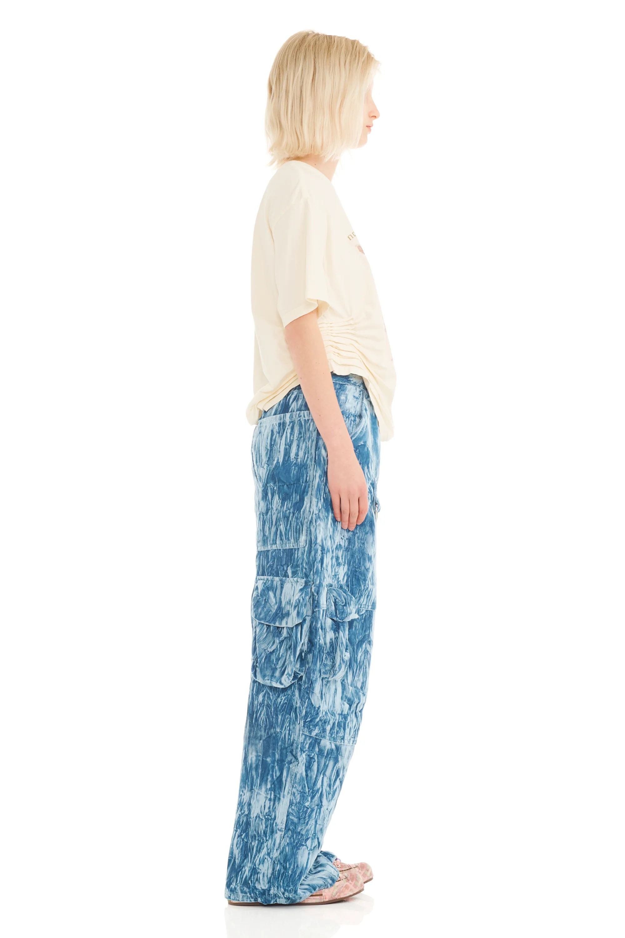 SKY VELVET LAWN CARGO - Image 4