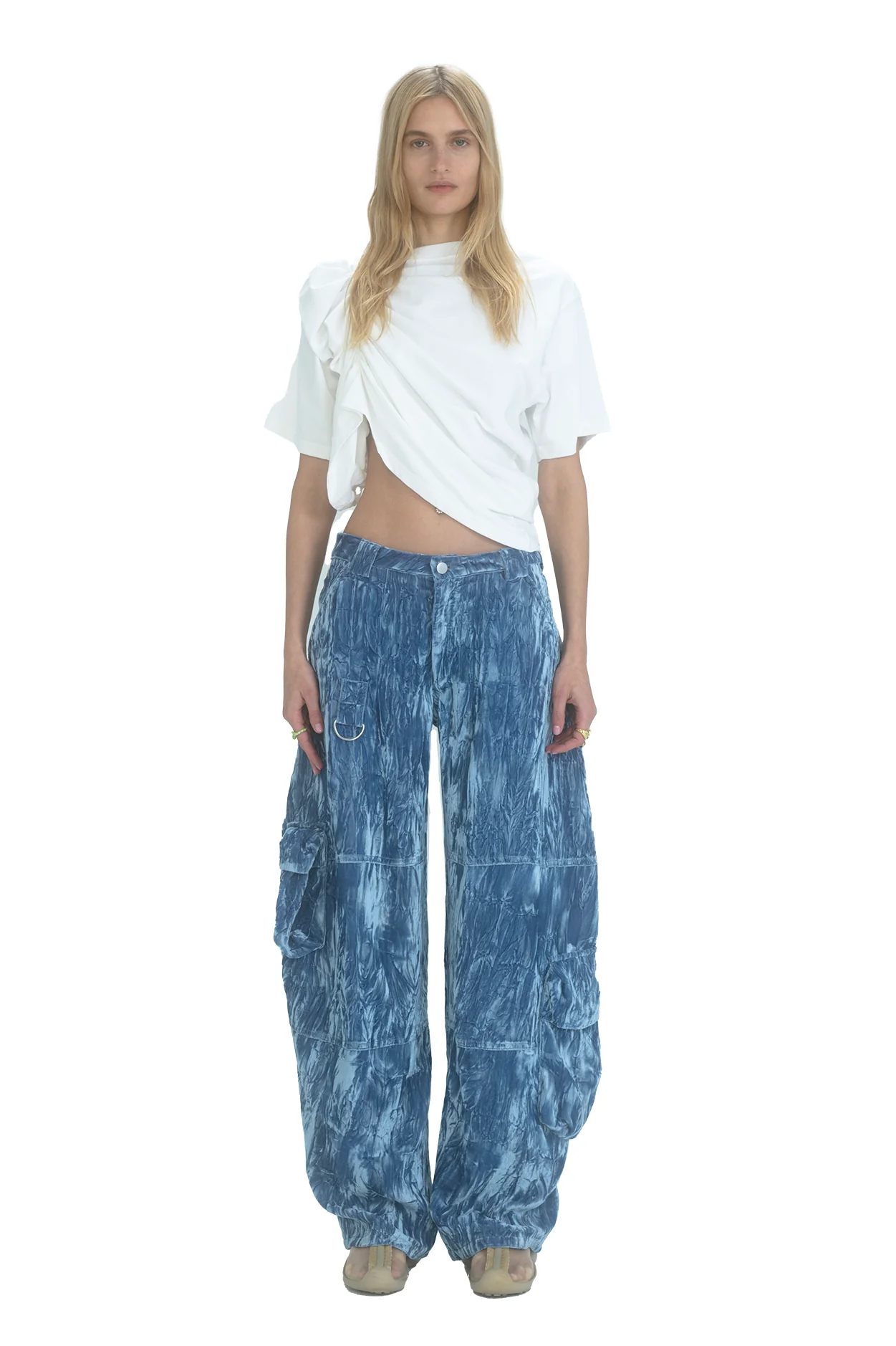 SKY VELVET LAWN CARGO - Image 6