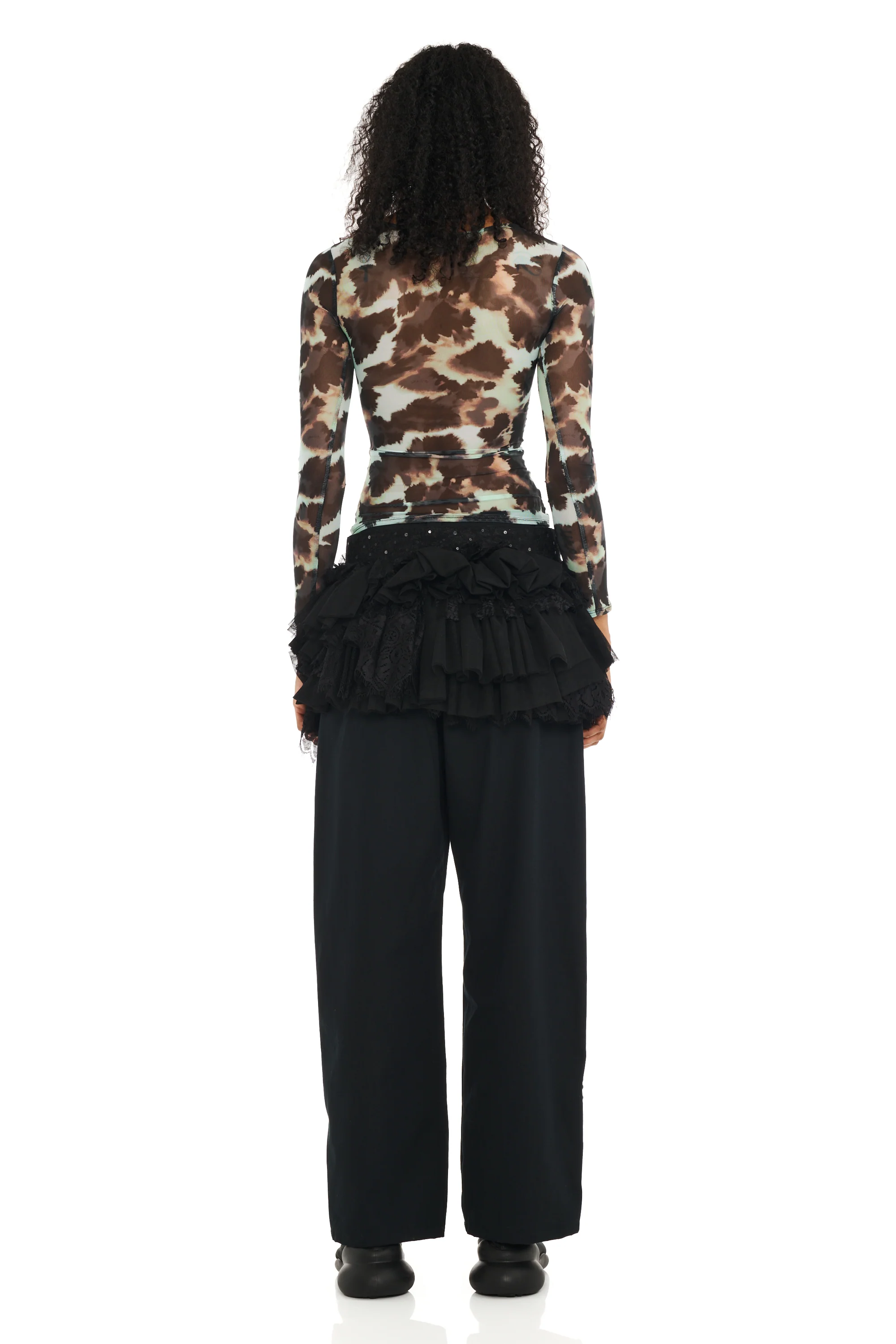 SNOW LEOPARD CARDIO CREW - Image 5