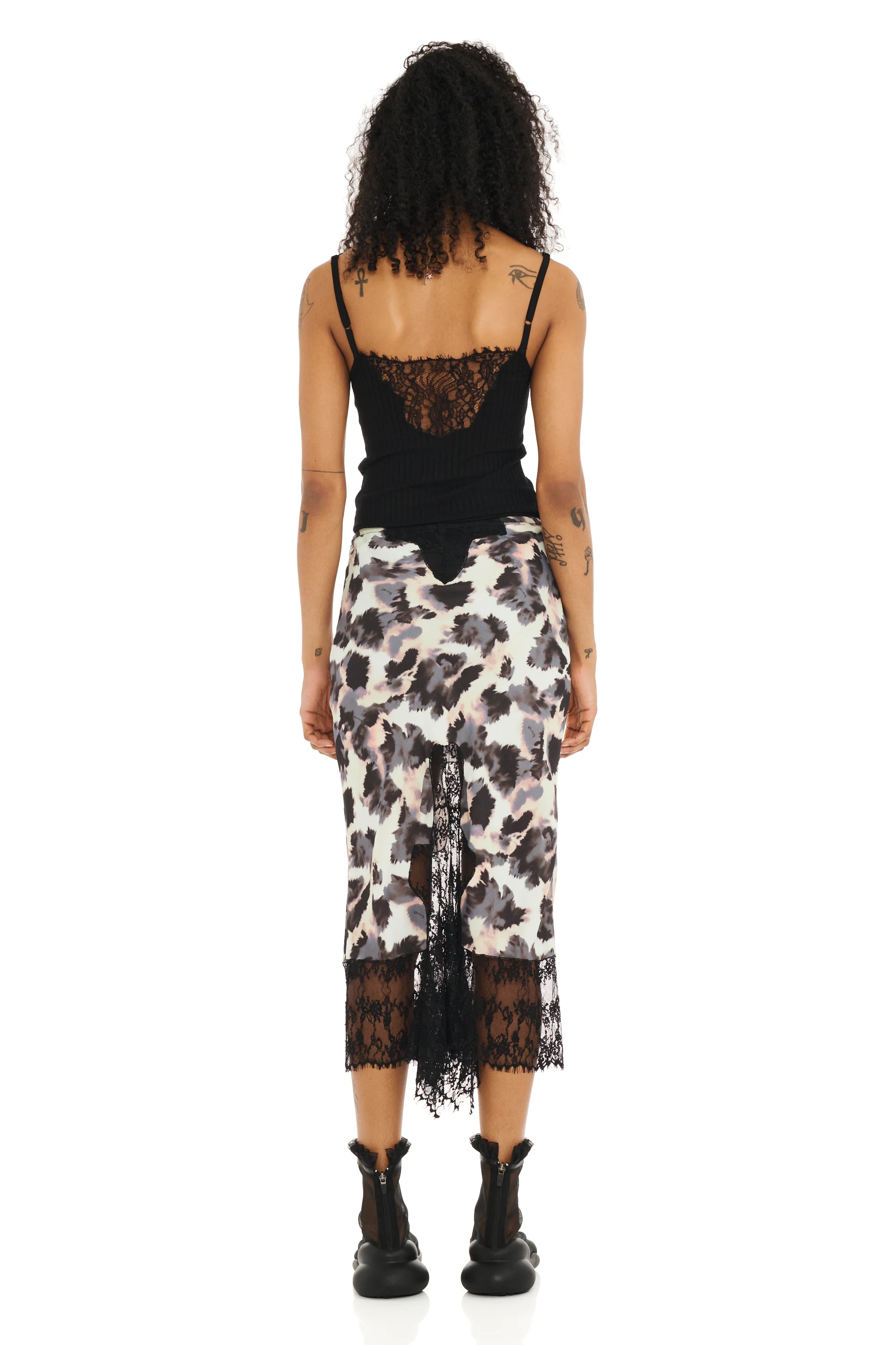 SNOW LEOPARD HISS SKIRT - Image 5