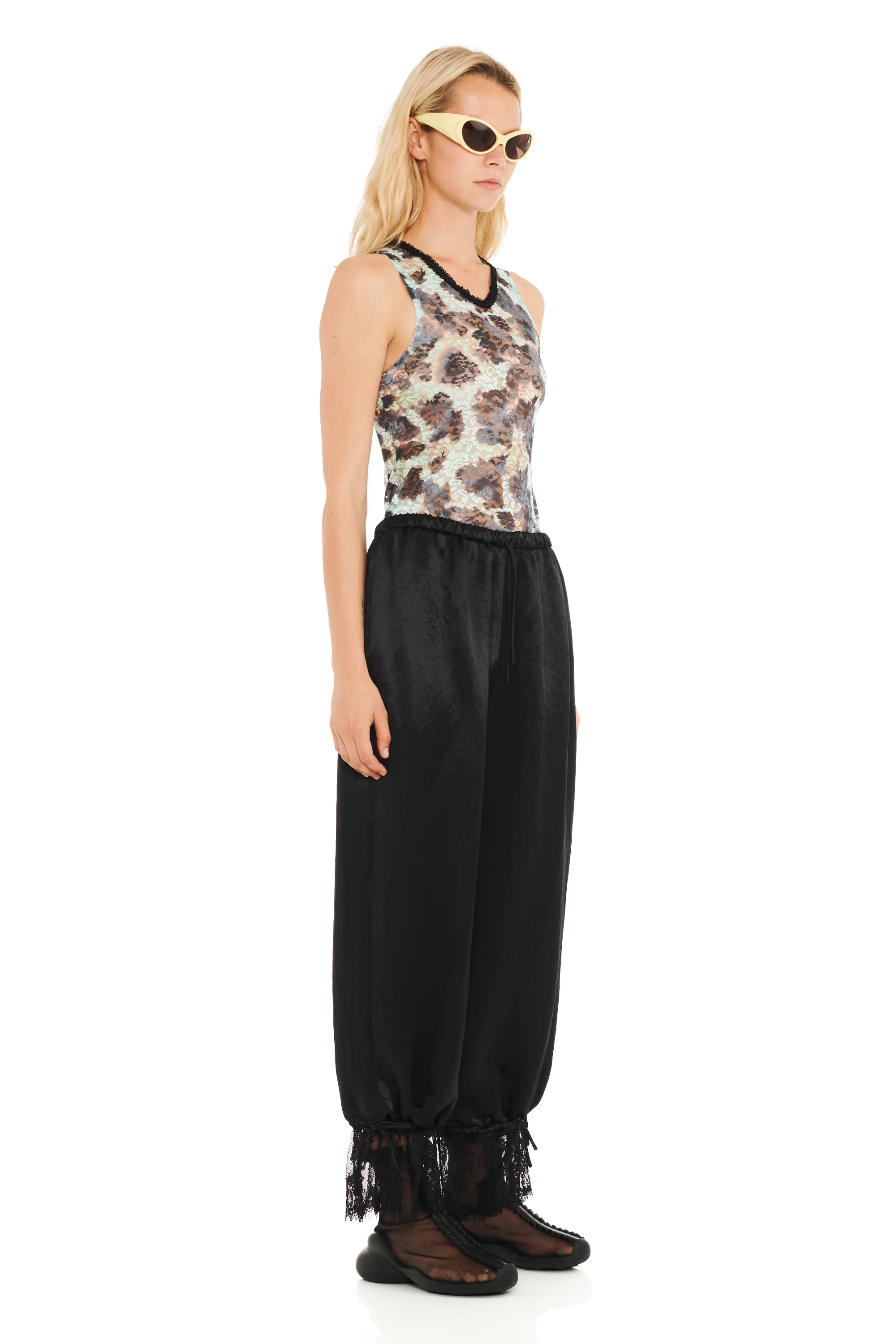 SNOW LEOPARD LACE DACHI TOP - Image 3