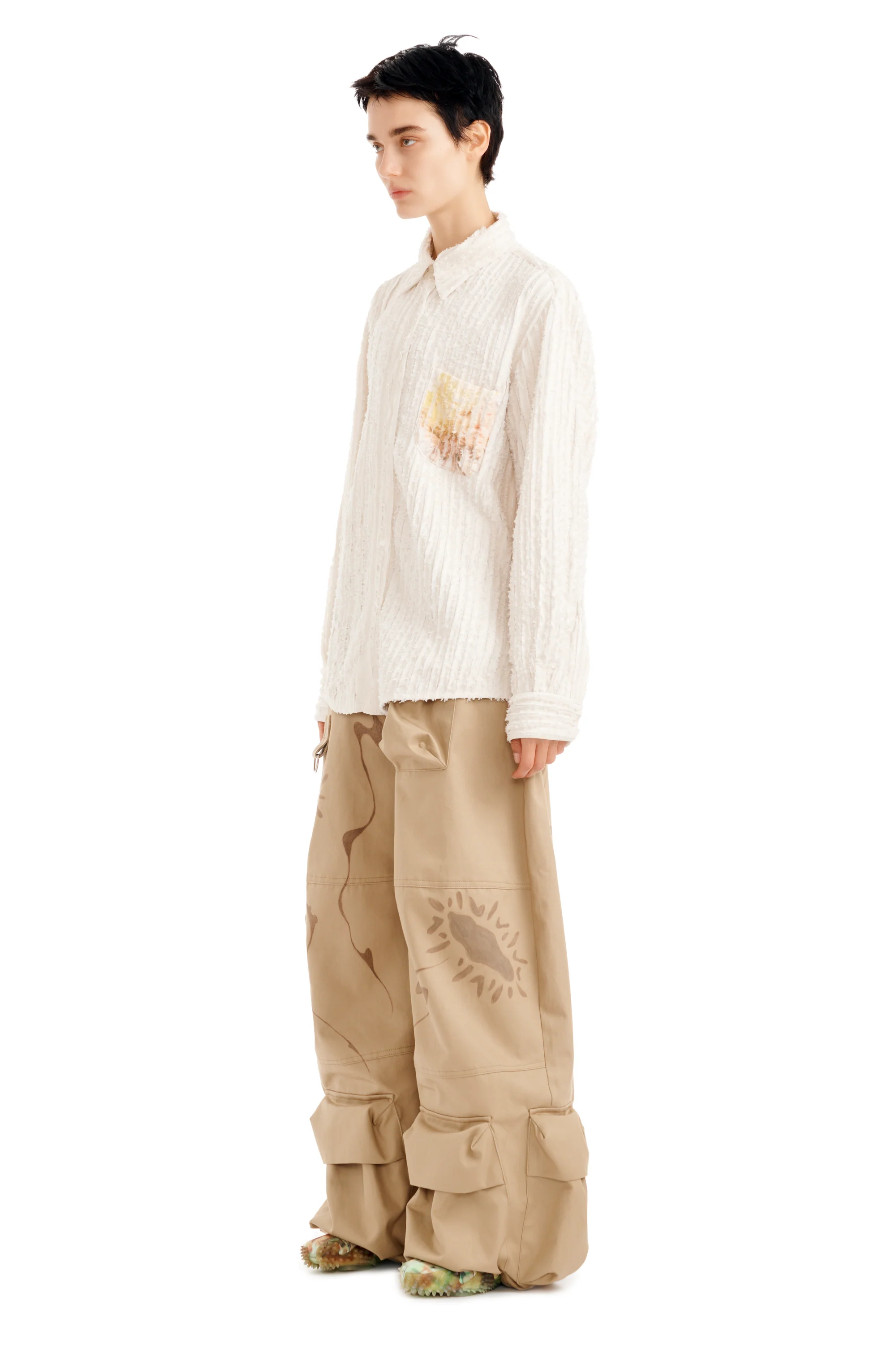 FLOWER DRIP CONVENTION BUTTON UP - Image 3