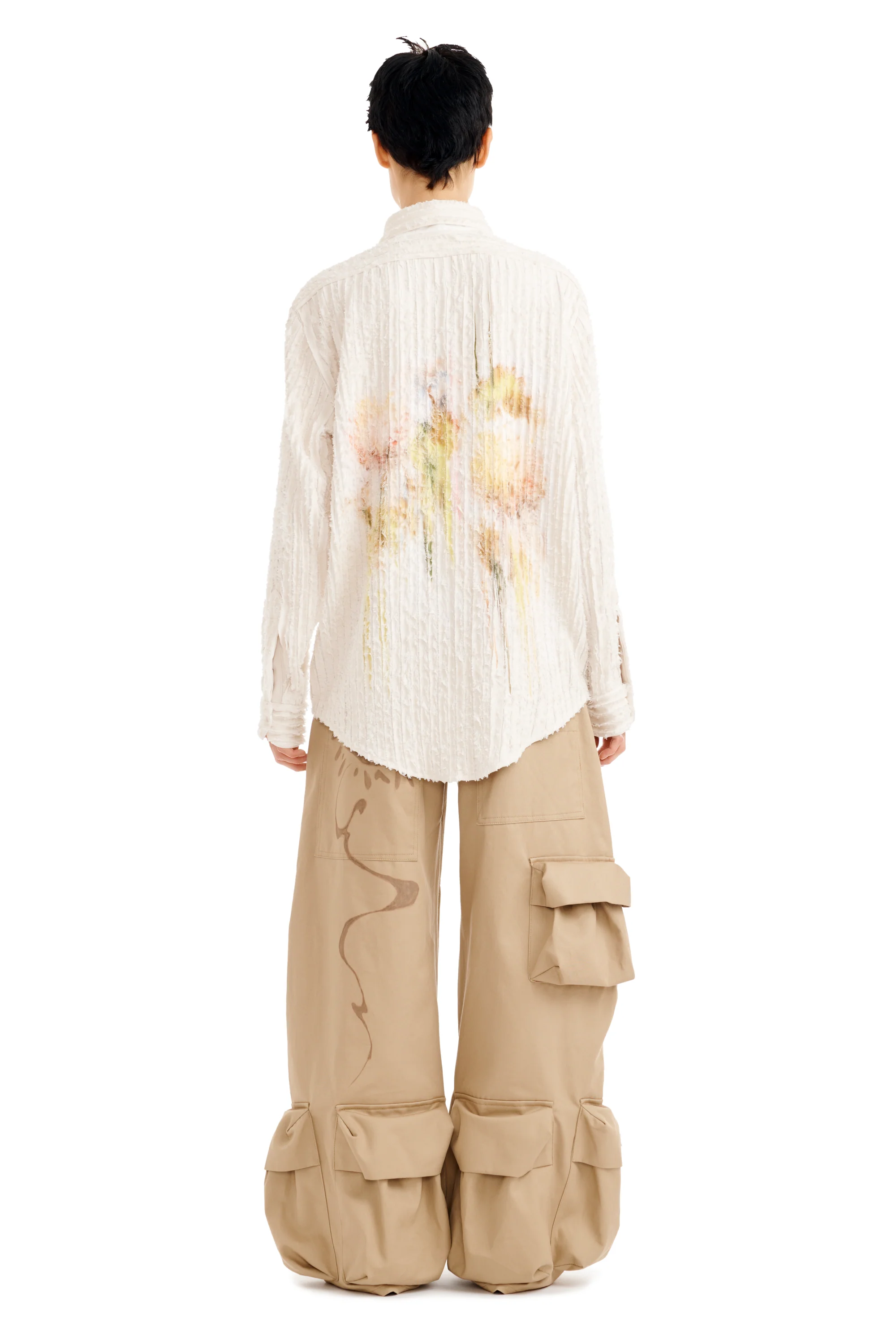 FLOWER DRIP CONVENTION BUTTON UP - Image 5