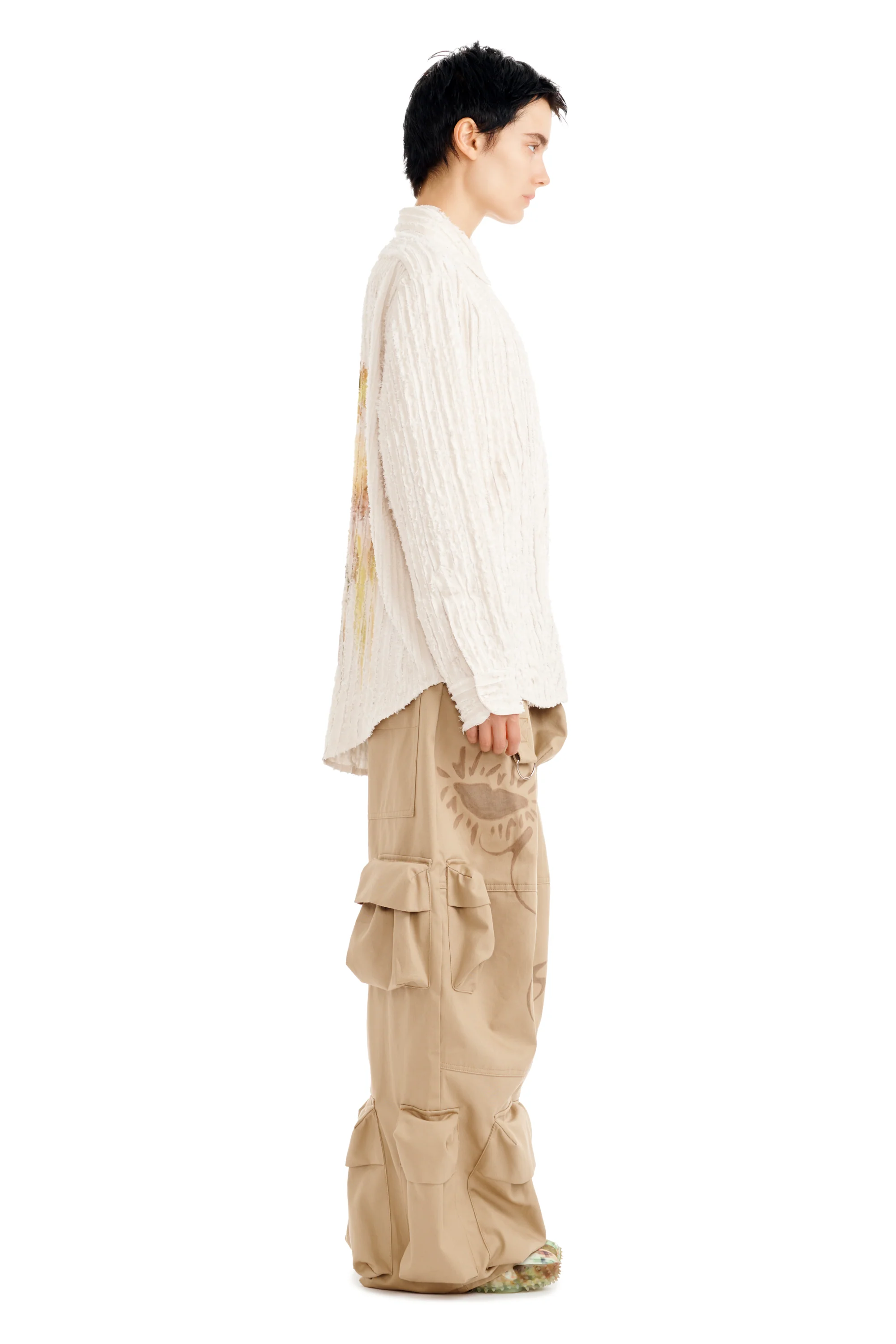 FLOWER DRIP CONVENTION BUTTON UP - Image 6