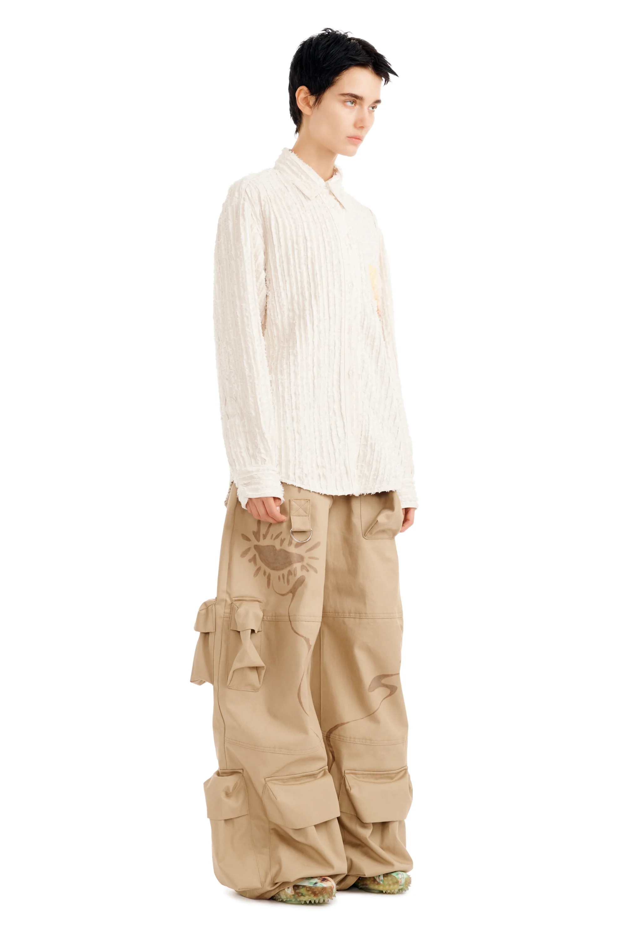 FLOWER DRIP CONVENTION BUTTON UP - Image 7