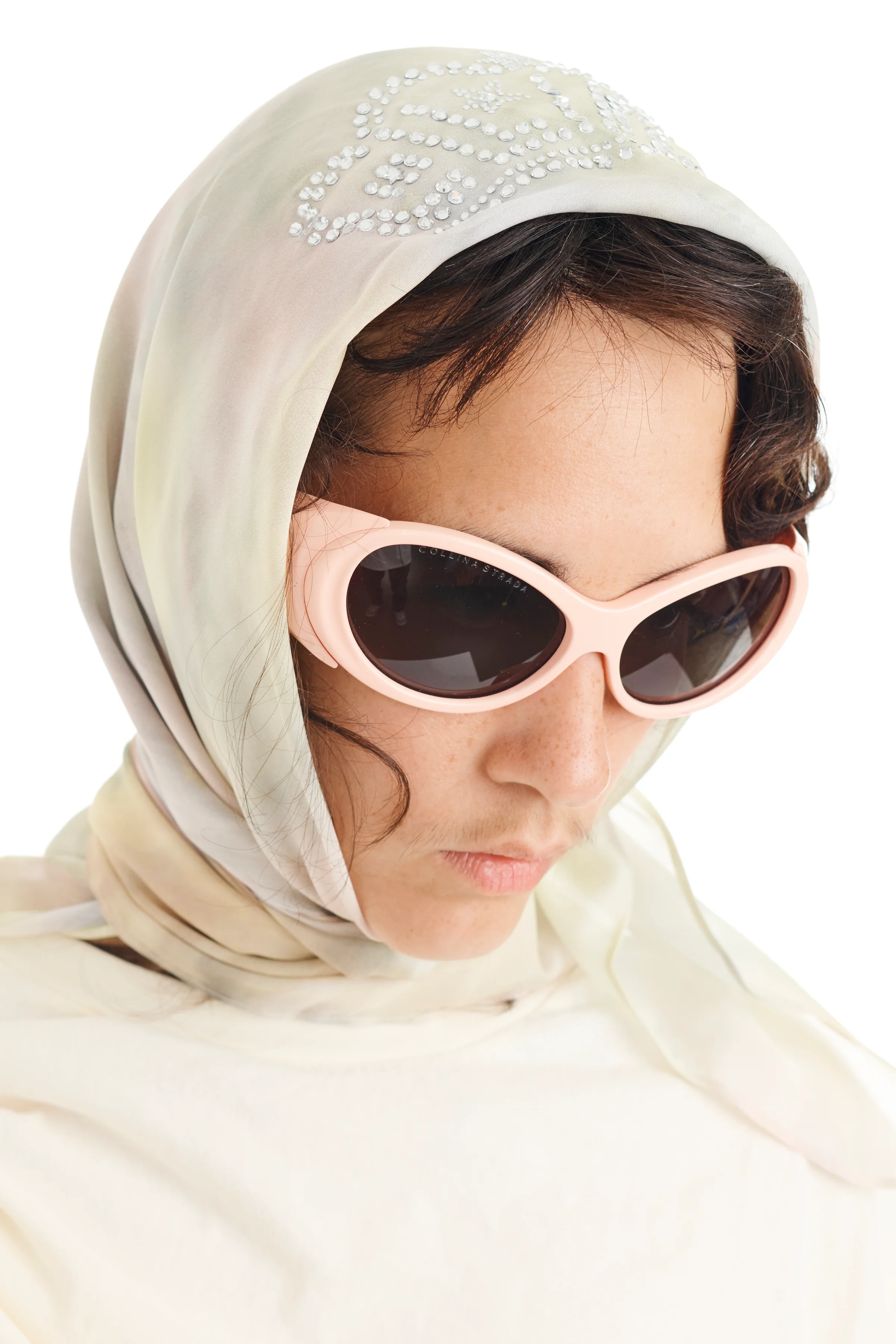 WASHED OCEAN FLOWERS PRINCESS FOULARD - Image 9