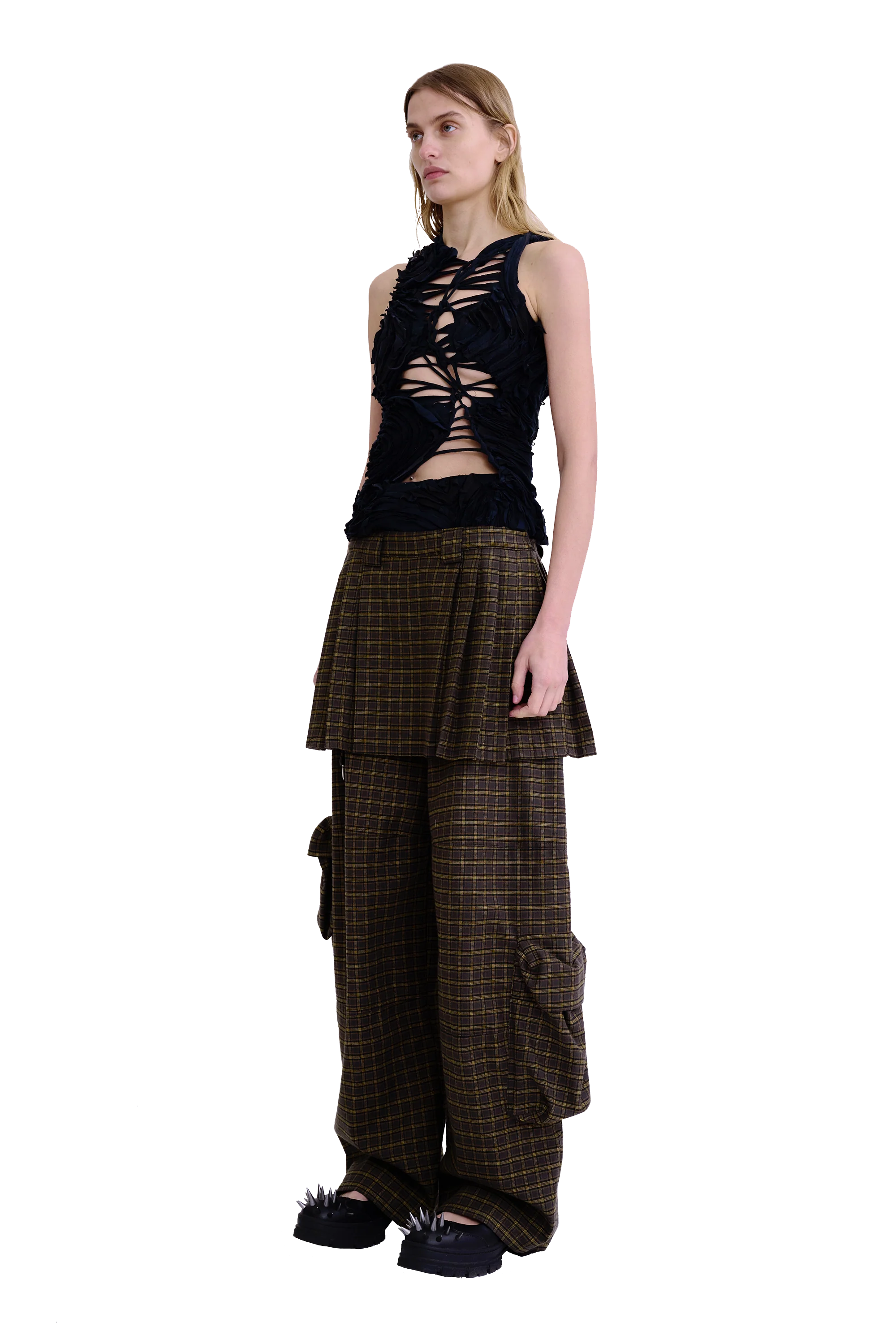 WORN BLACK CHIRP TANK - Image 3