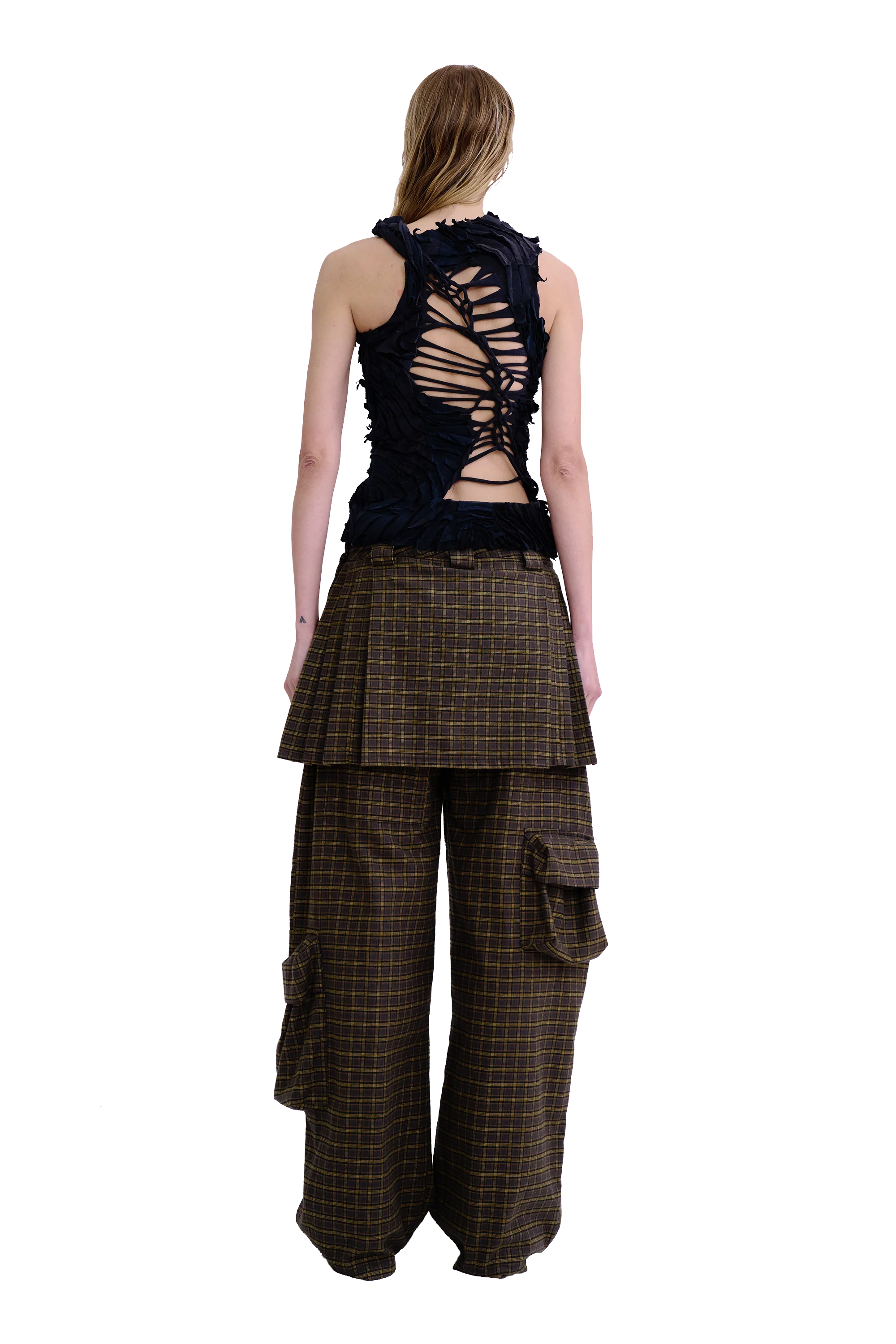 WORN BLACK CHIRP TANK - Image 4