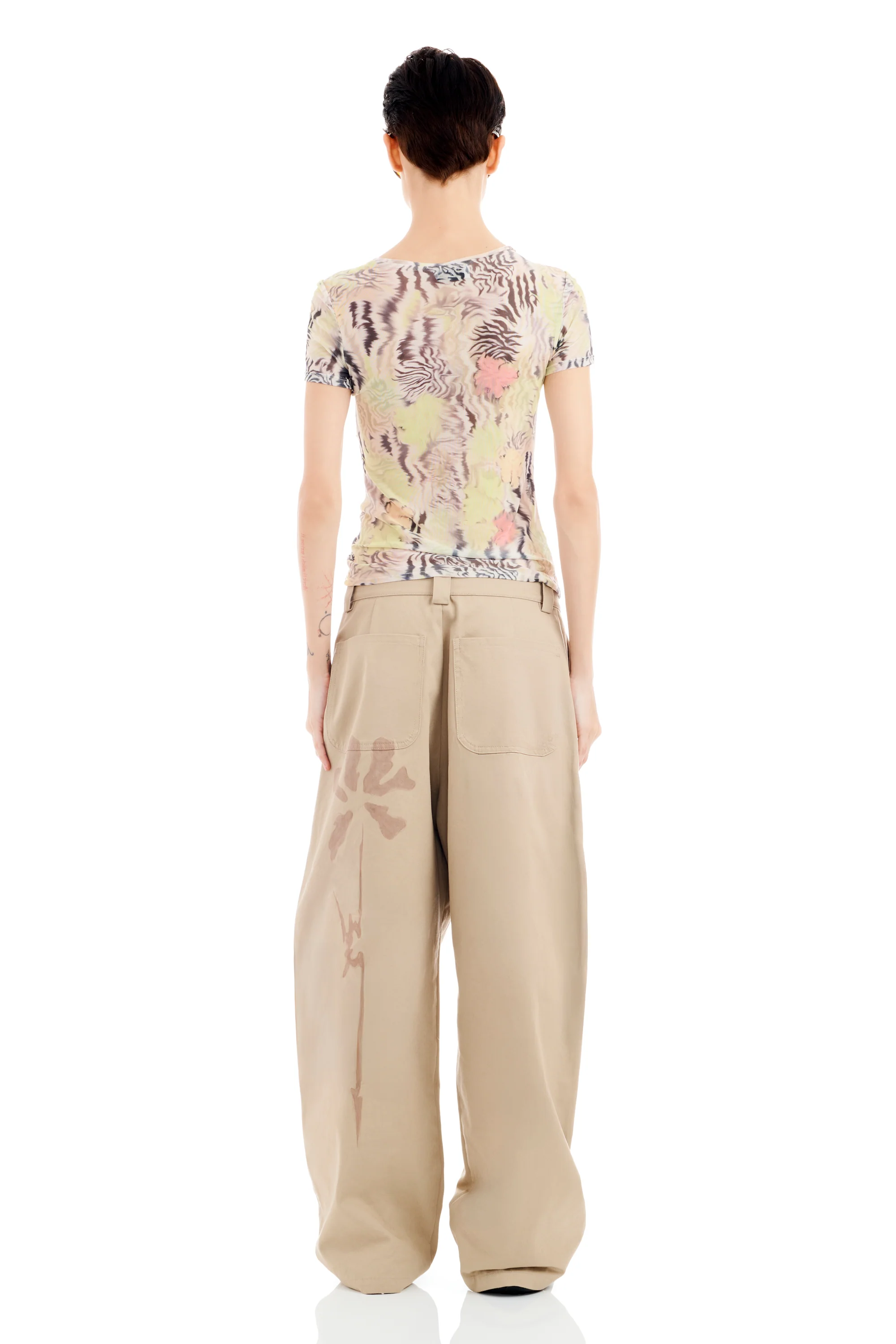 ZEBRA FLORAL SERPENTINE S/S TOP - Image 6