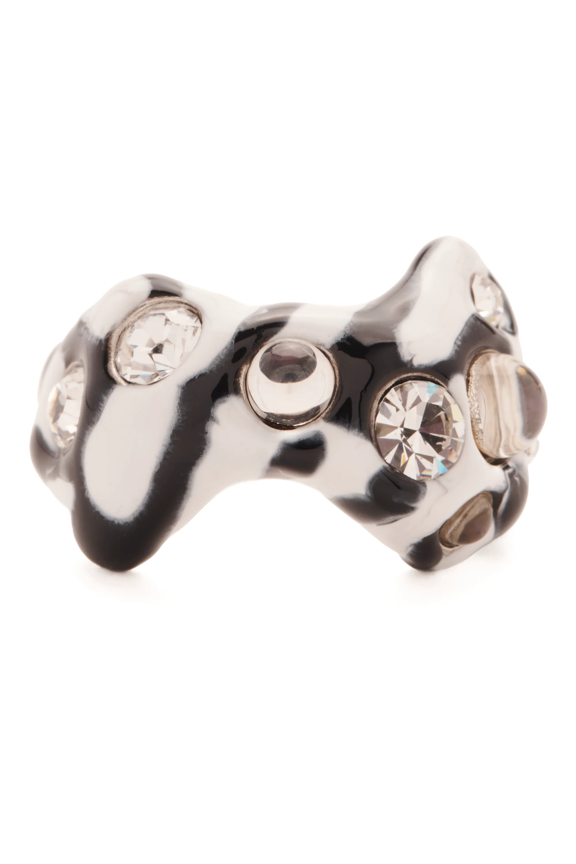 ZEBRA STRIPE BAT RING - Image 2