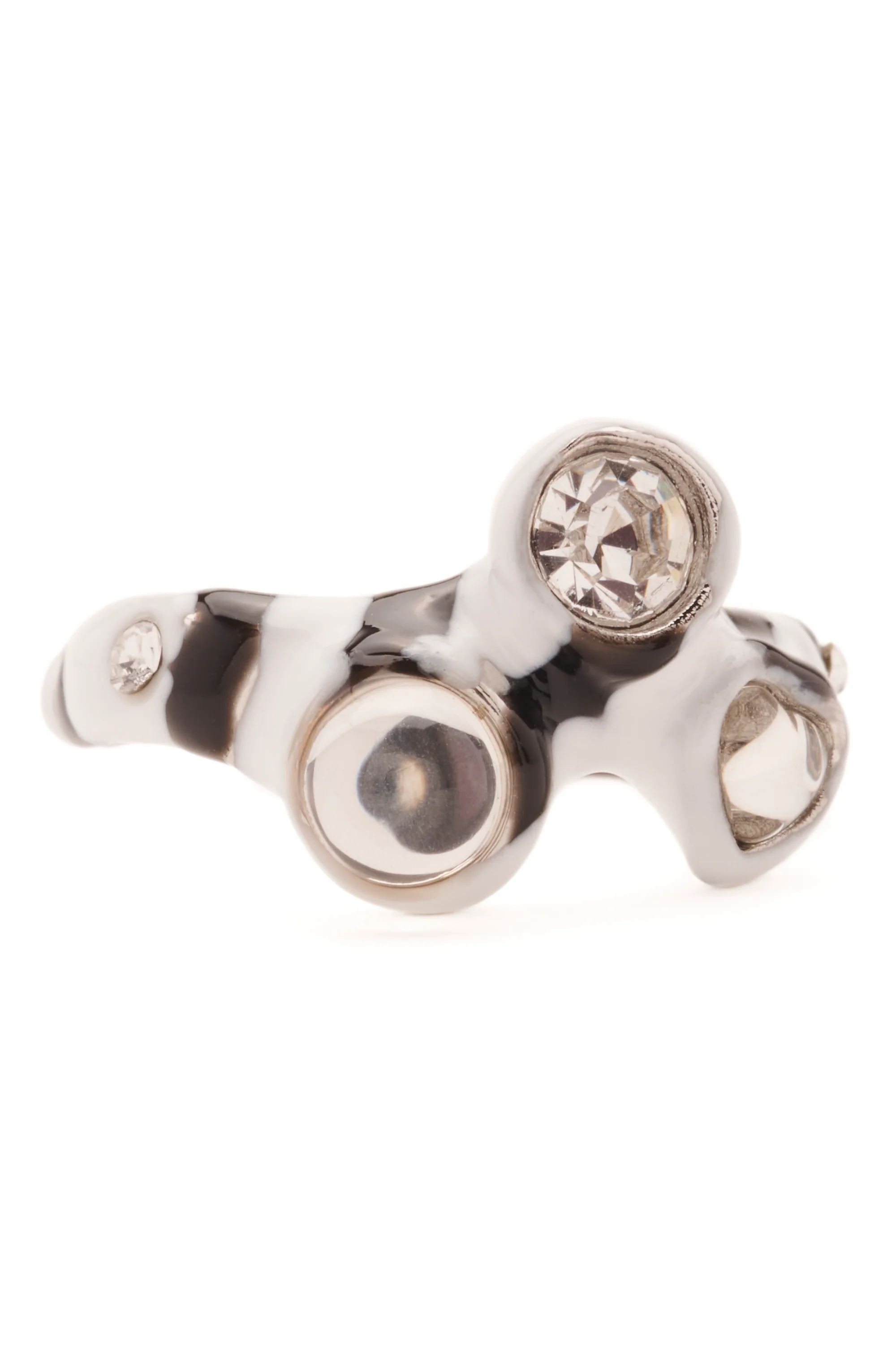 ZEBRA STRIPE FLORENCE RING - Image 2
